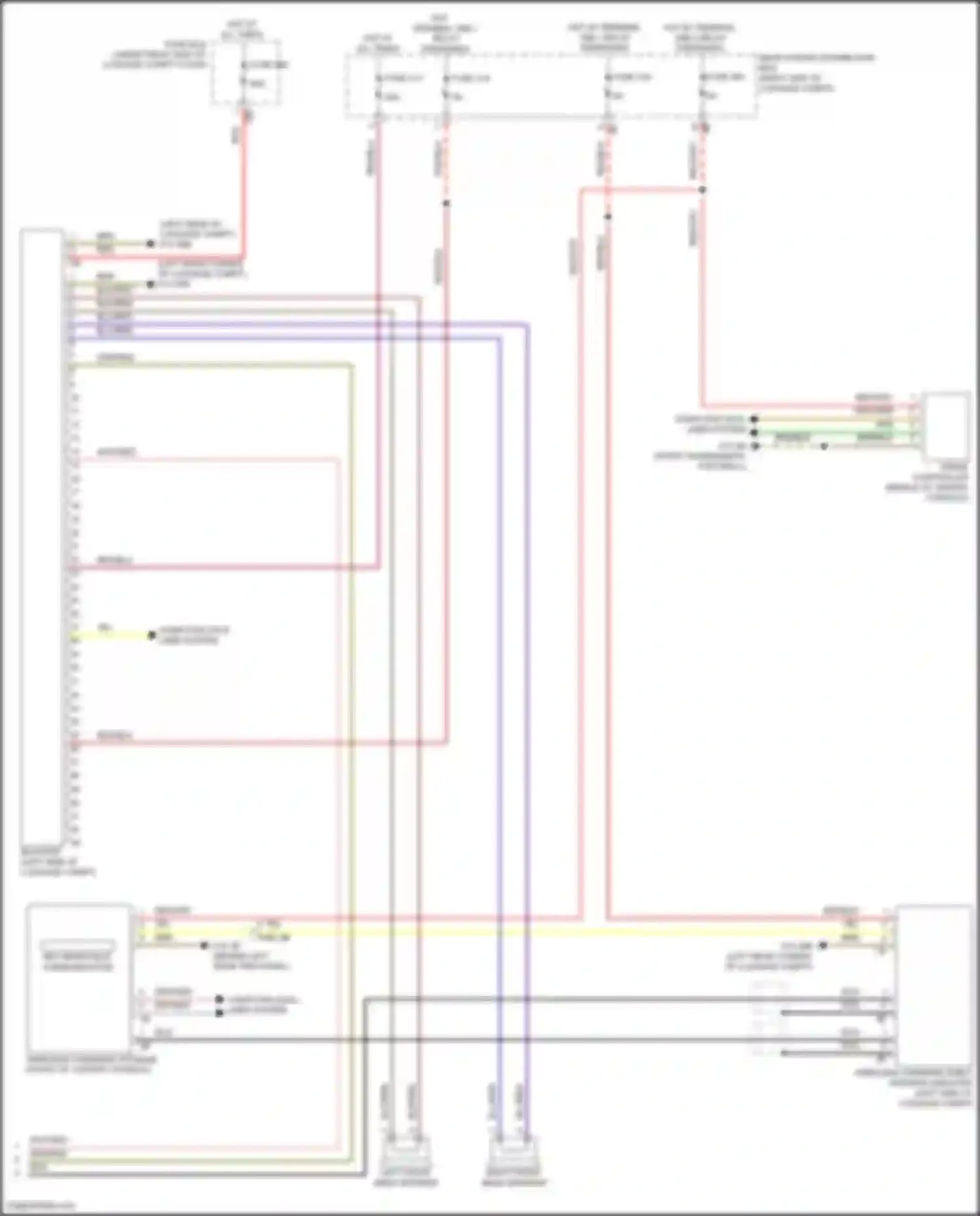 8 series BMW G14/G15 facelift (2022-2024): Navigation circuit, mid level (5 of 5)