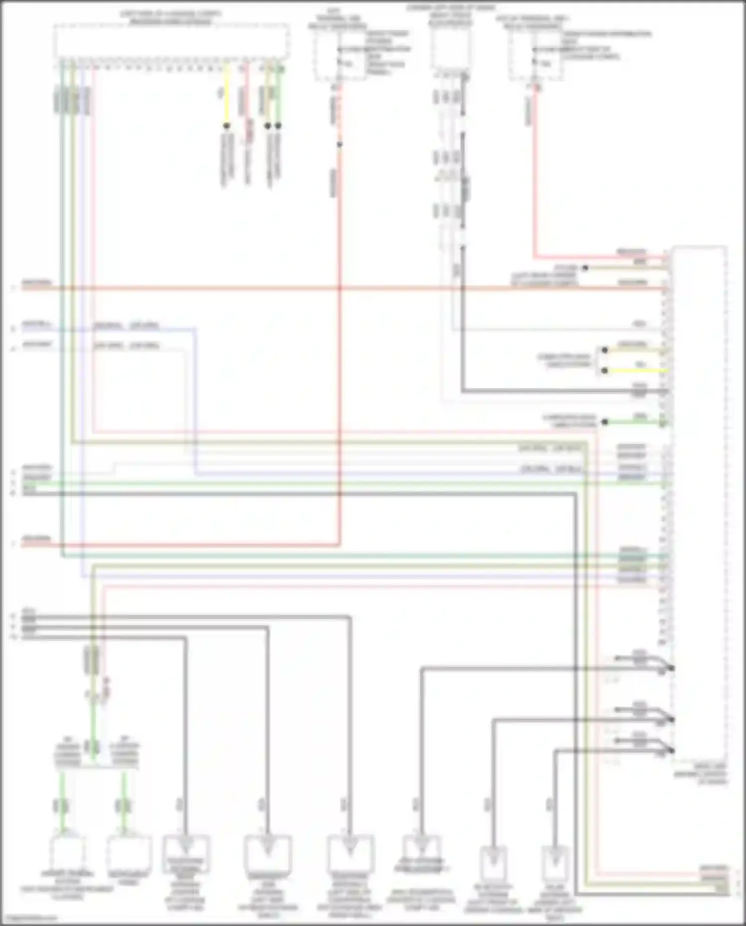 8 series BMW G14/G15 facelift (2022-2024): Radio circuit, mid level (4 of 5)