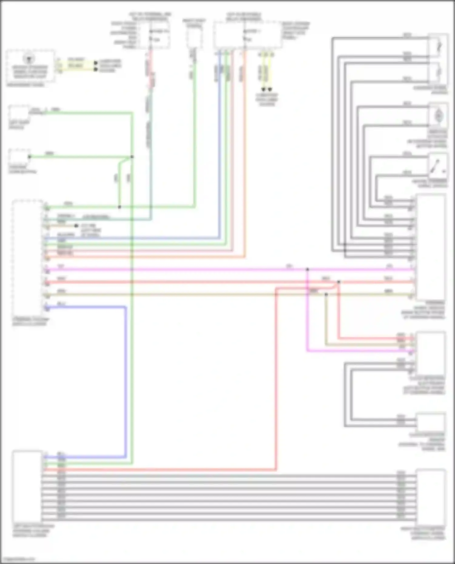 Wiring diagram fuse 1 for BMW 8 series G14/G15 facelift (2022-2024) (15 of 19)
