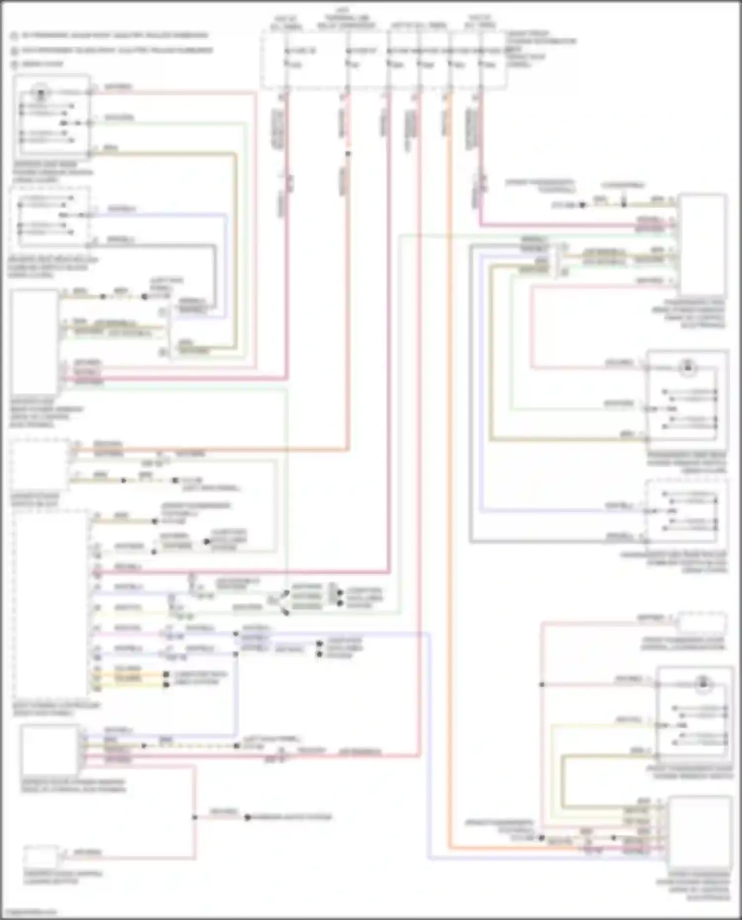 Wiring diagram fuse 40 for BMW 8 series G14/G15 facelift (2022-2024) (5 of 6)