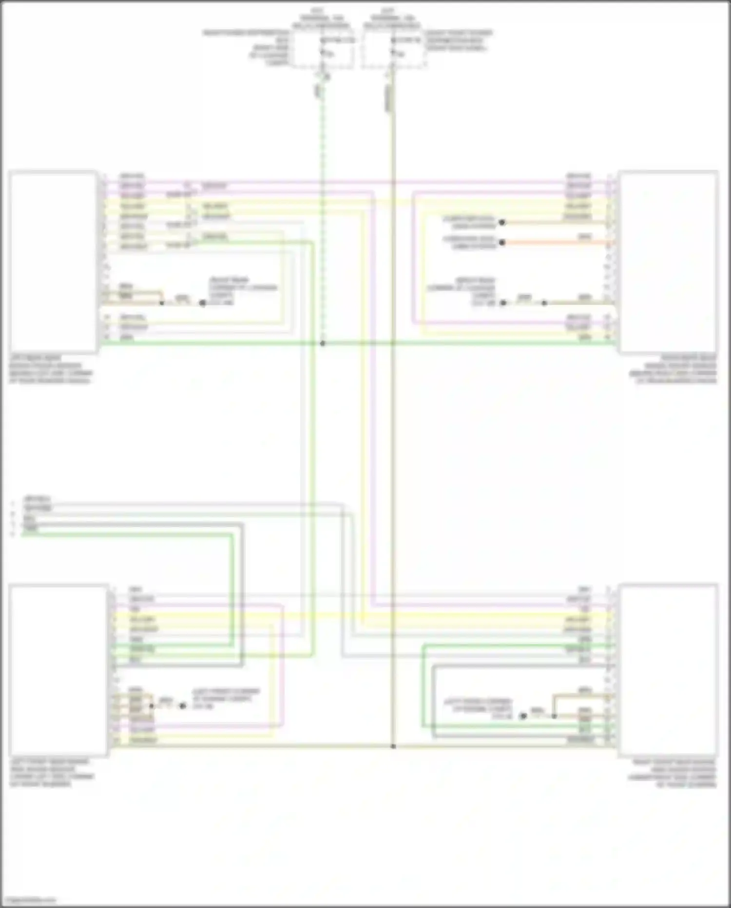 Wiring diagram fuse 92 for BMW 8 series G14/G15 facelift (2022-2024) (2 of 4)