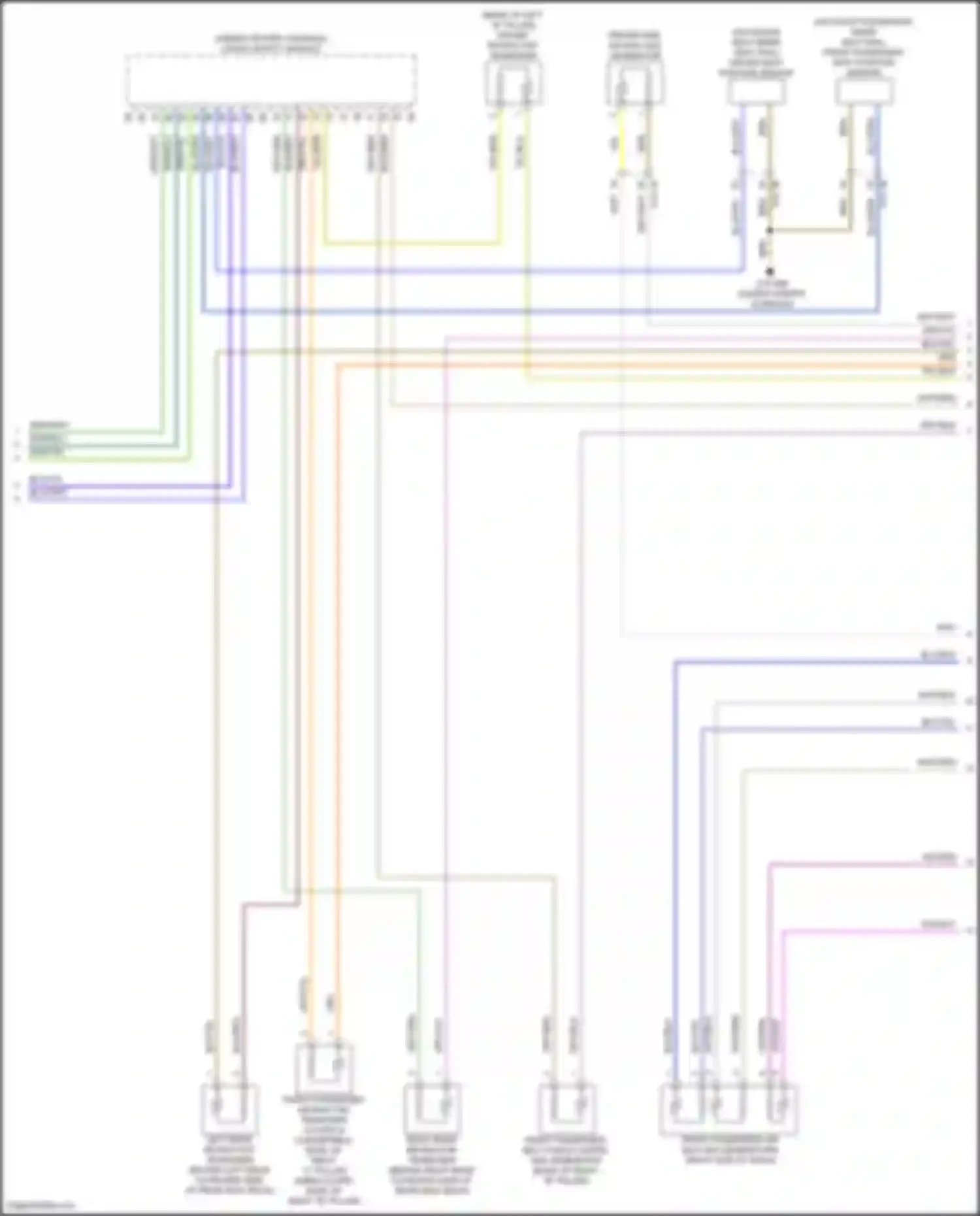 Wiring diagram grn/yel for BMW 8 series G14/G15 facelift (2022-2024) (7 of 8)