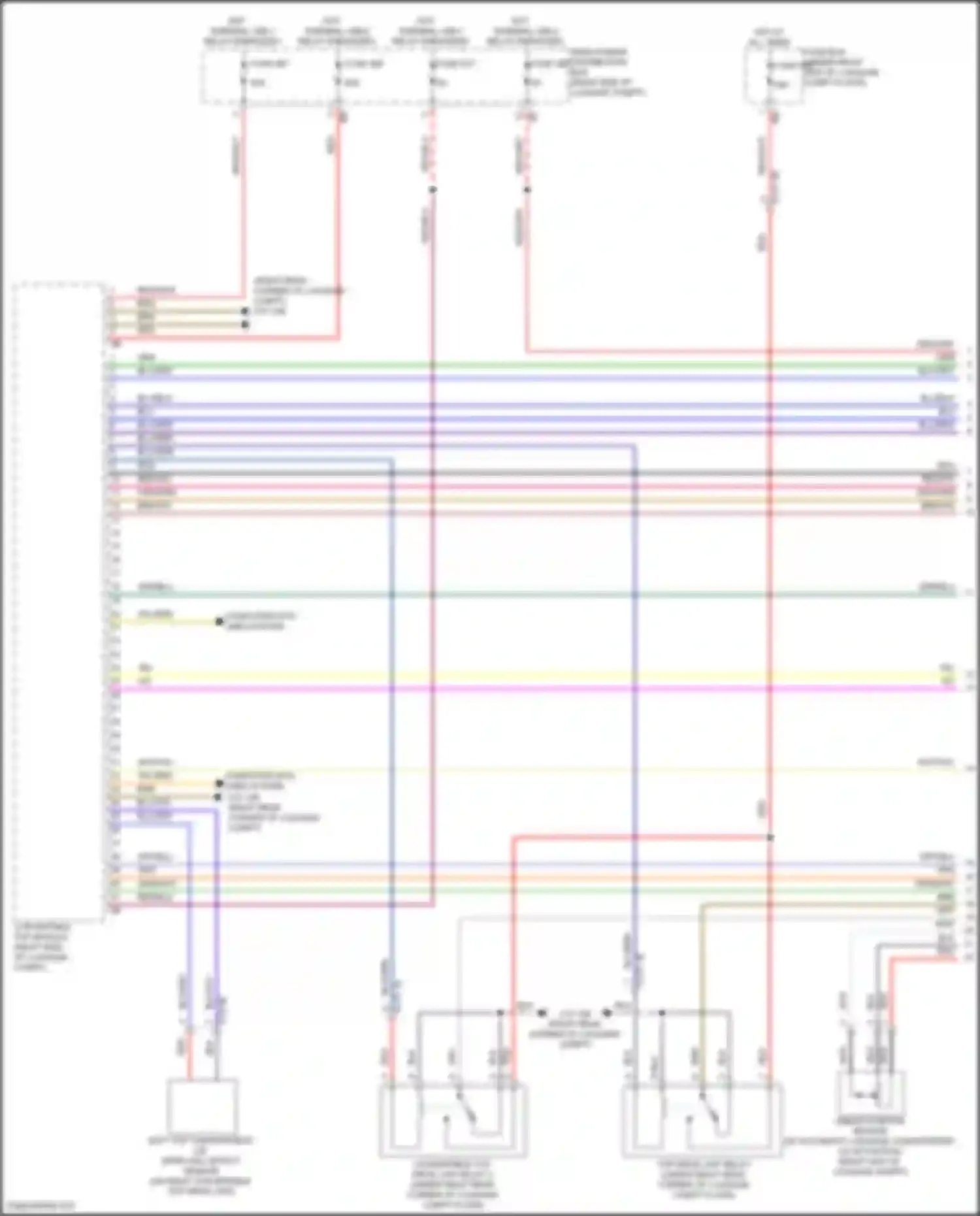 Wiring diagram hot at all times for BMW 8 series G14/G15 facelift (2022-2024) (29 of 58)