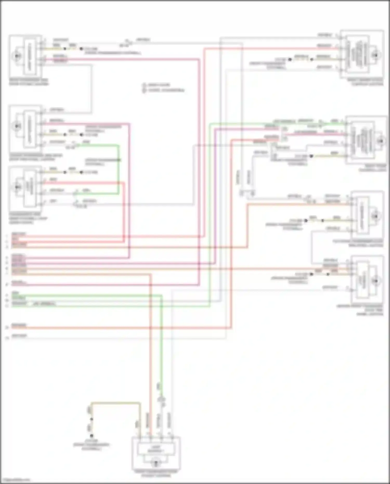 Wiring diagram light source 6 for BMW 8 series G14/G15 facelift (2022-2024) (2 of 2)