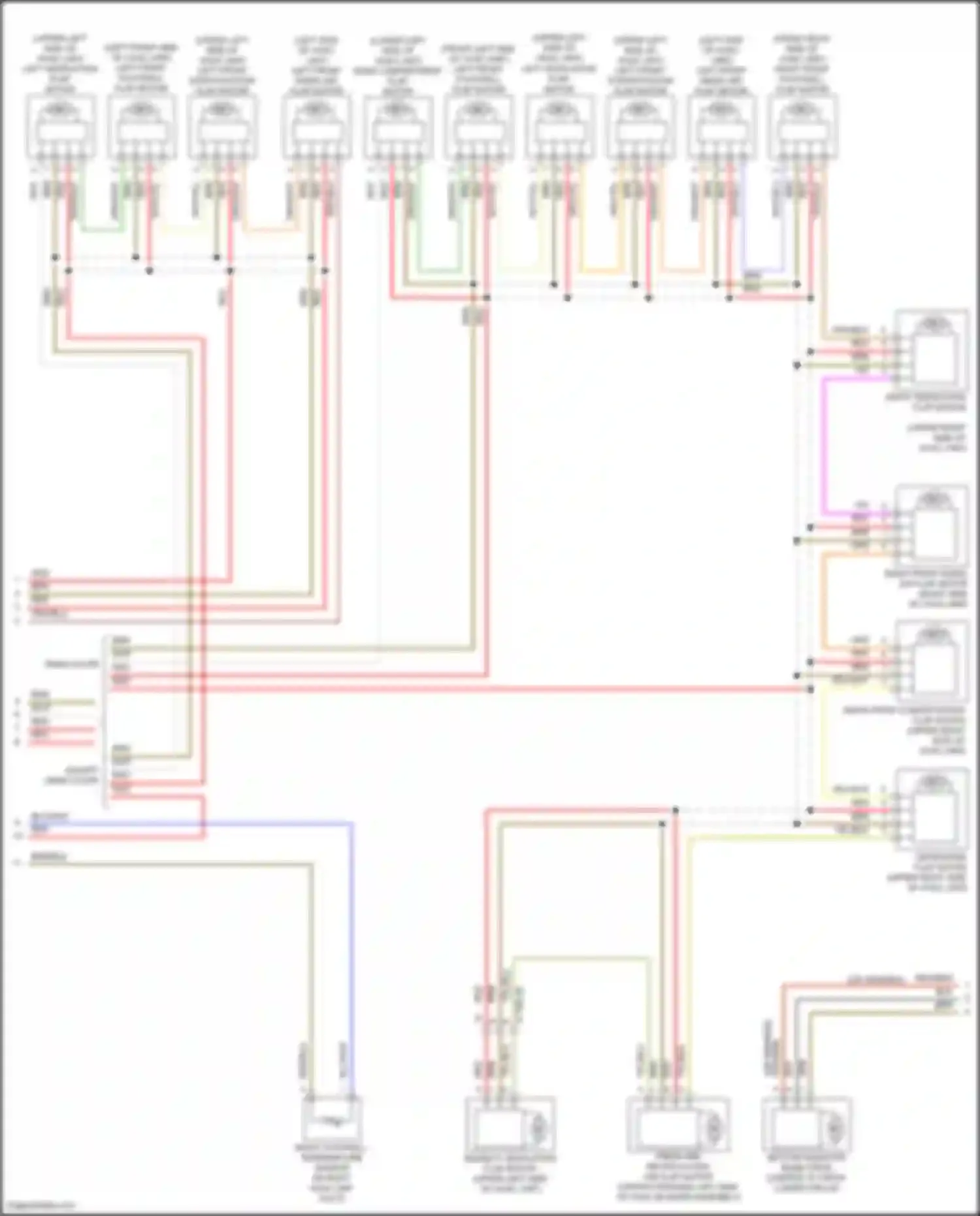 Wiring diagram org/blu for BMW 8 series G14/G15 facelift (2022-2024) (2 of 3)