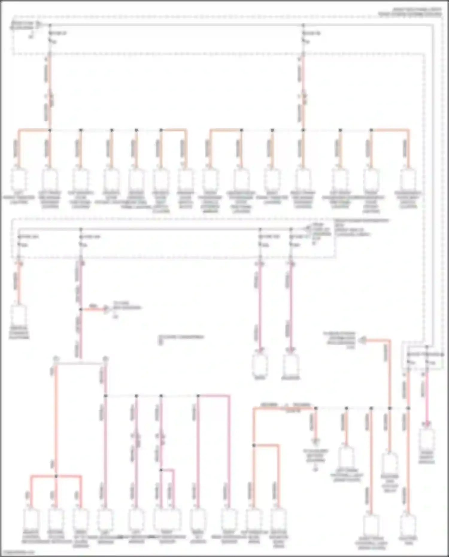 Wiring diagram siren w/ tilt alarm sensor for BMW 8 series G14/G15 facelift (2022-2024) (3 of 4)