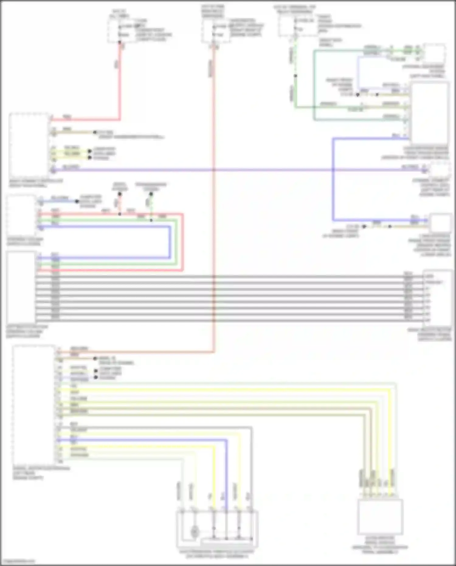 Wiring diagram transmissions system for BMW 8 series G14/G15 facelift (2022-2024) (1 of 1)