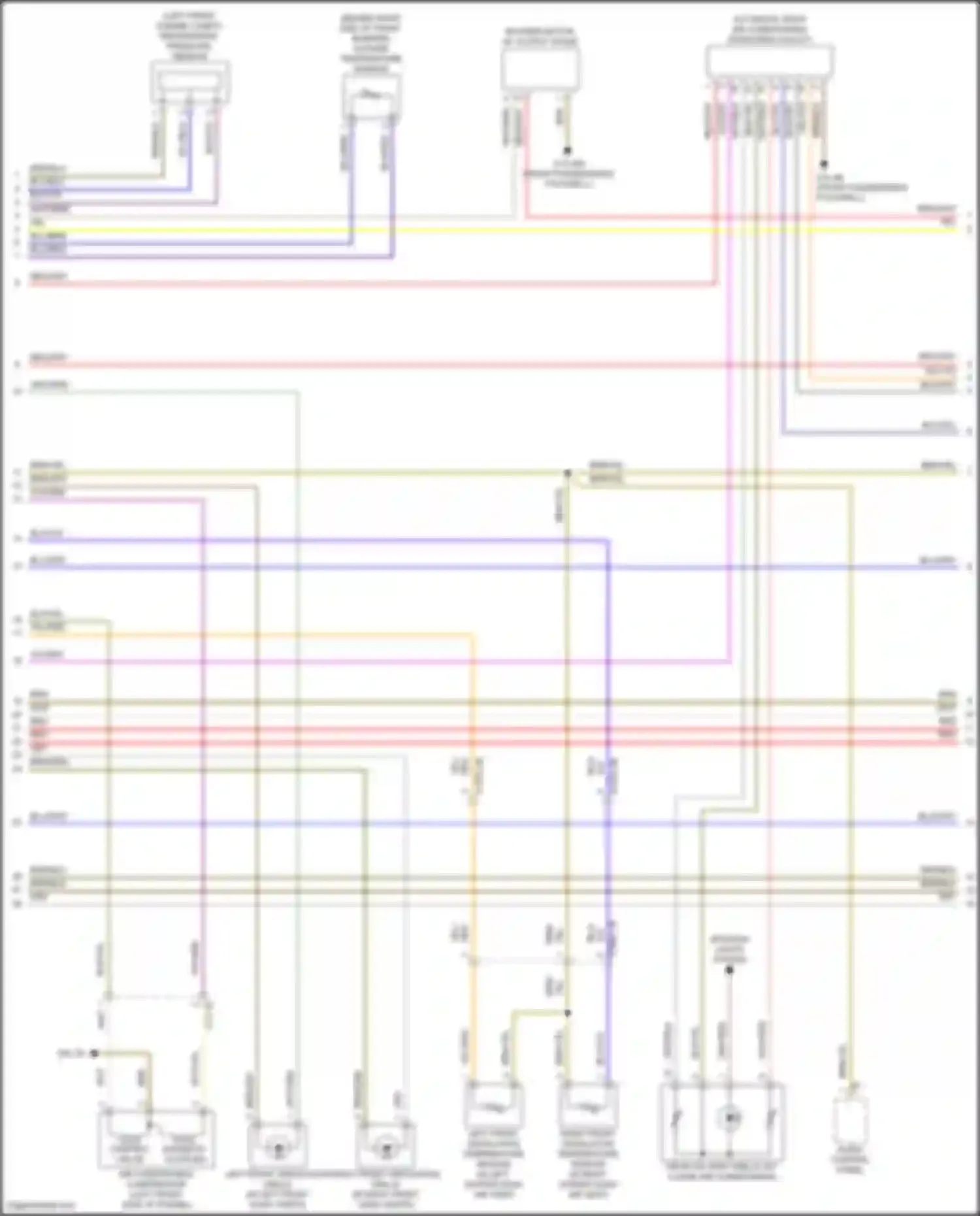 Wiring diagram yel/vio for BMW 8 series G14/G15 facelift (2022-2024) (3 of 5)