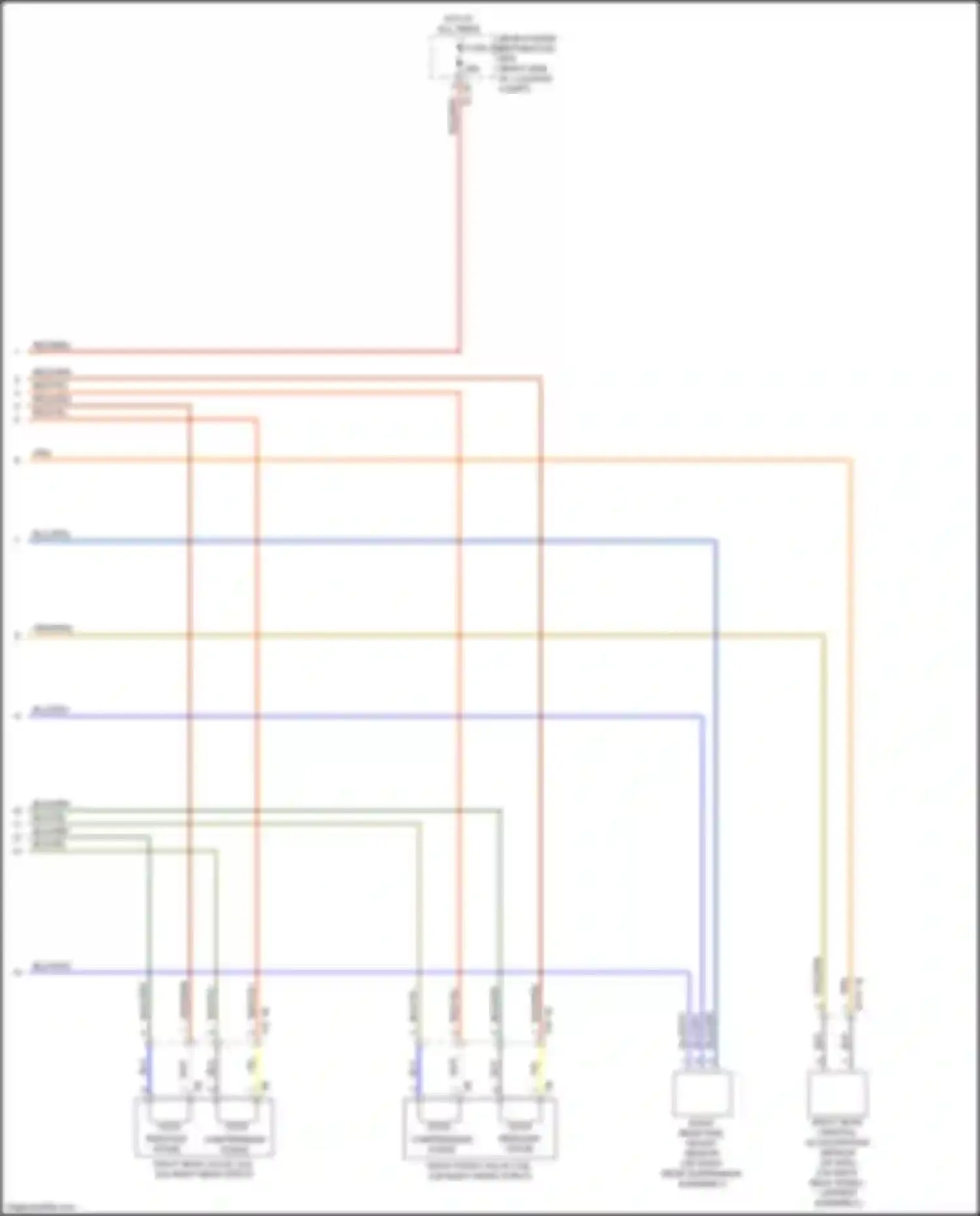Wiring diagram blk for BMW 8 series G14/G15 (2018-2022) (67 of 76)