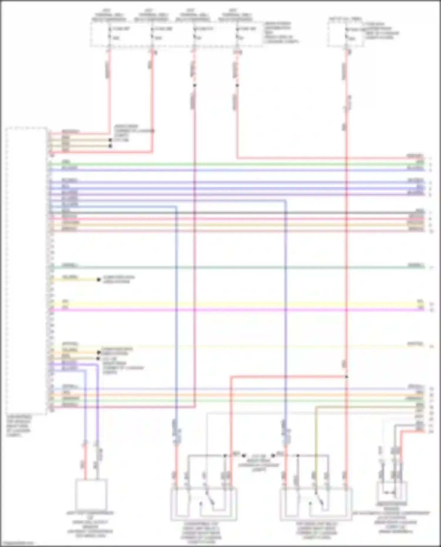 Wiring diagram blu/grn for BMW 8 series G14/G15 (2018-2022) (6 of 24)