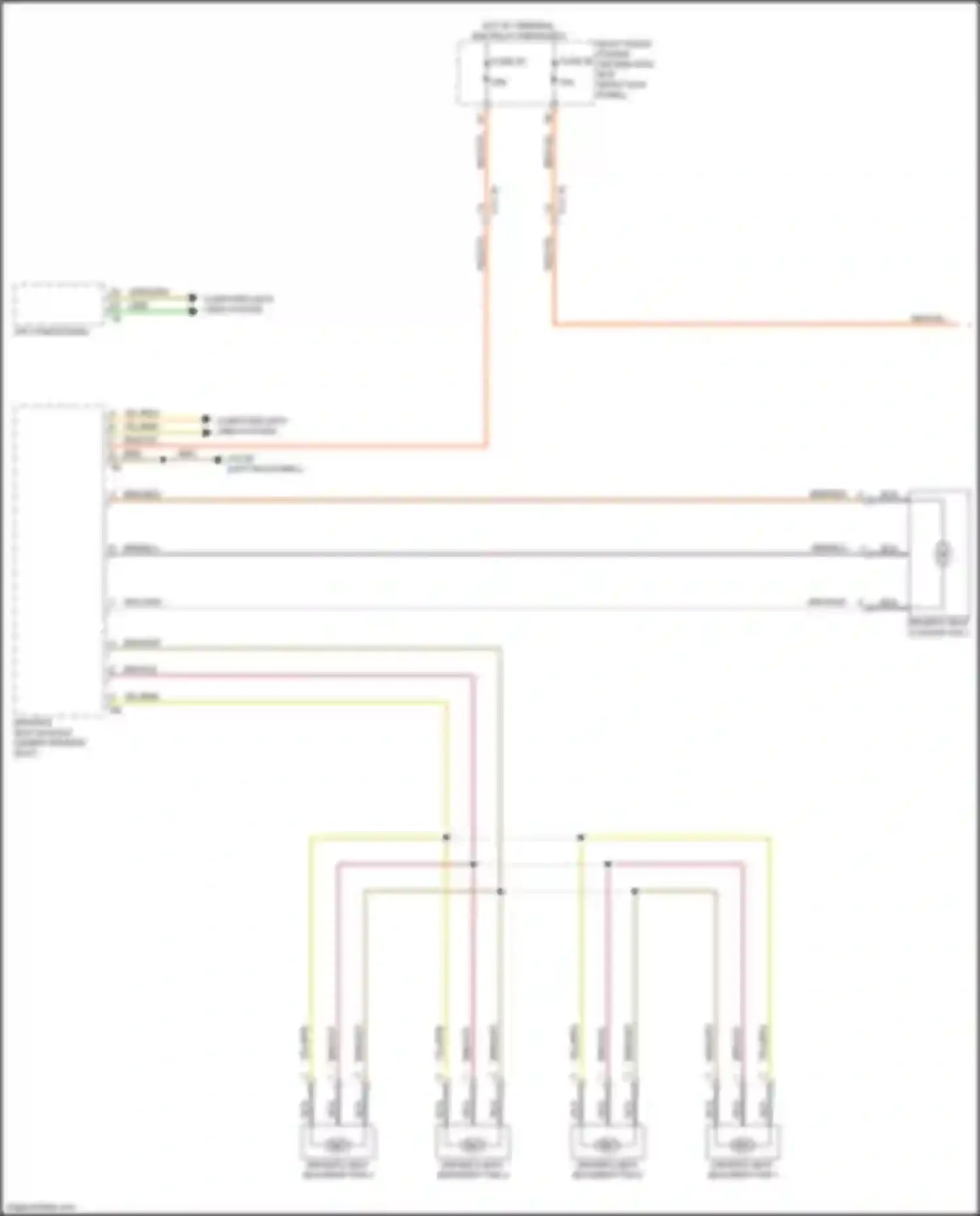 Wiring diagram computer data lines system for BMW 8 series G14/G15 (2018-2022) (3 of 84)