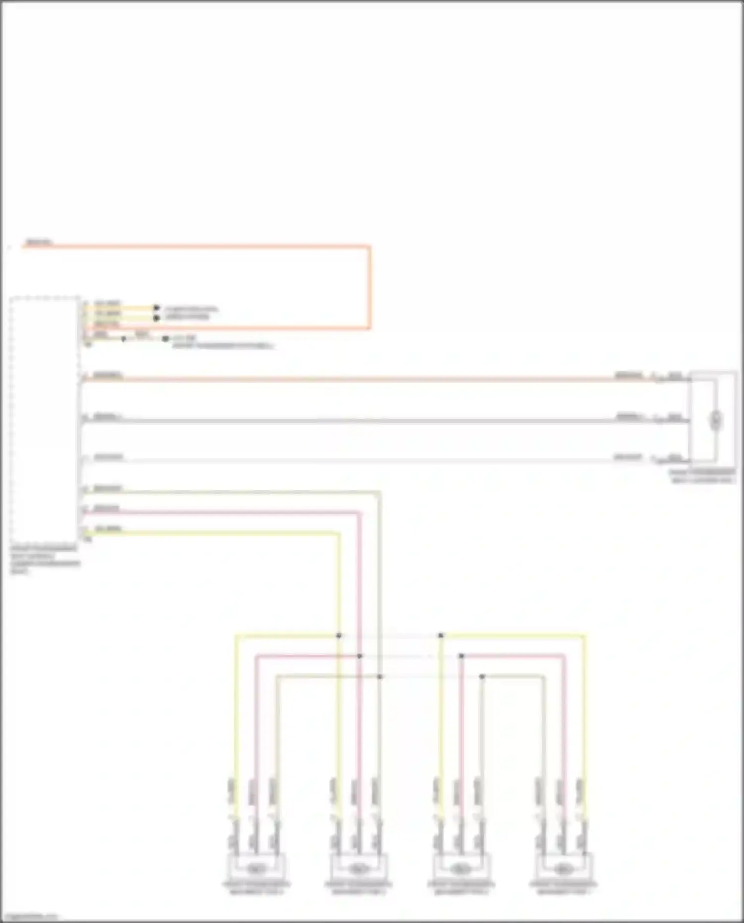 Wiring diagram computer data lines system for BMW 8 series G14/G15 (2018-2022) (4 of 84)