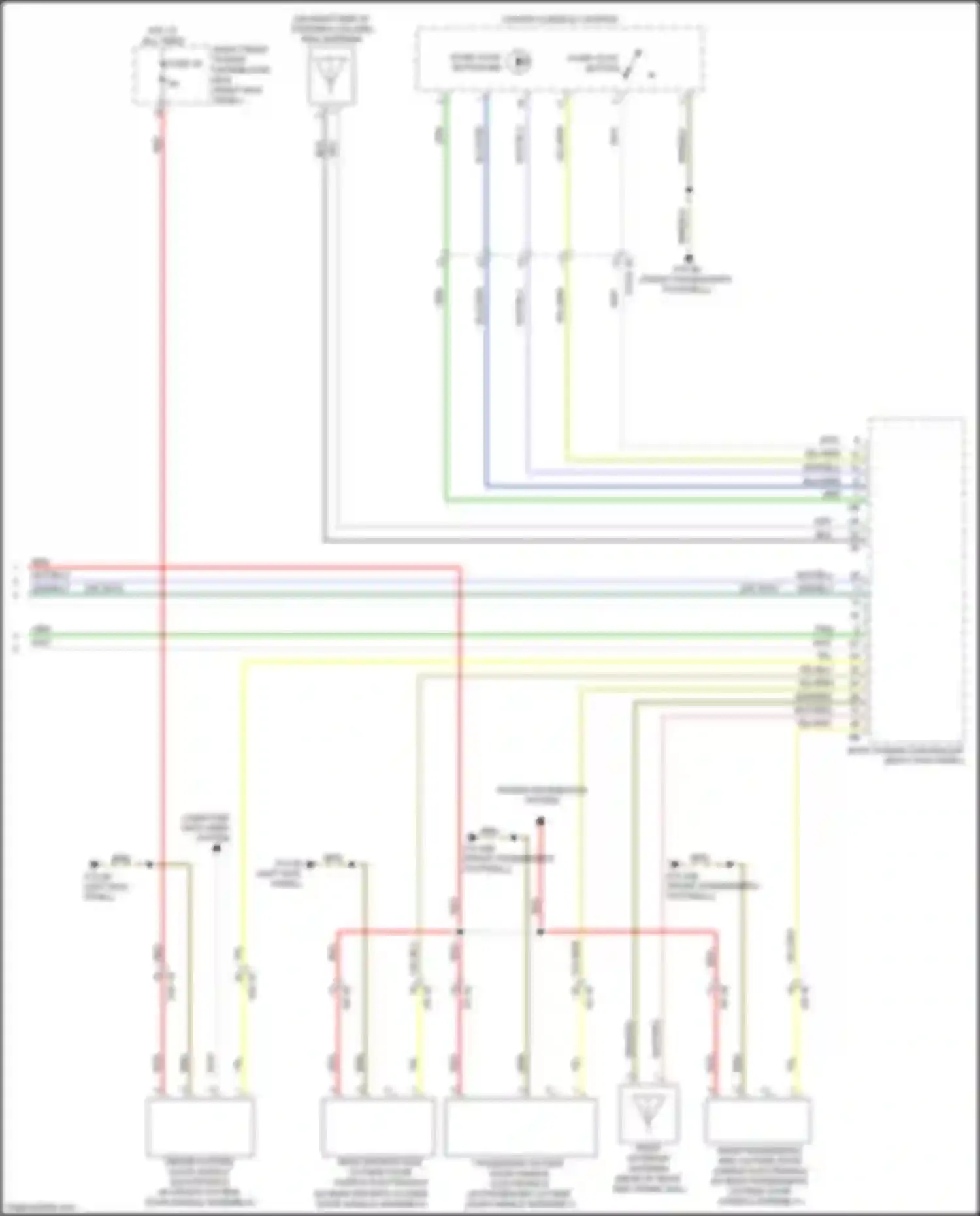 Wiring diagram computer data lines system for BMW 8 series G14/G15 (2018-2022) (12 of 84)