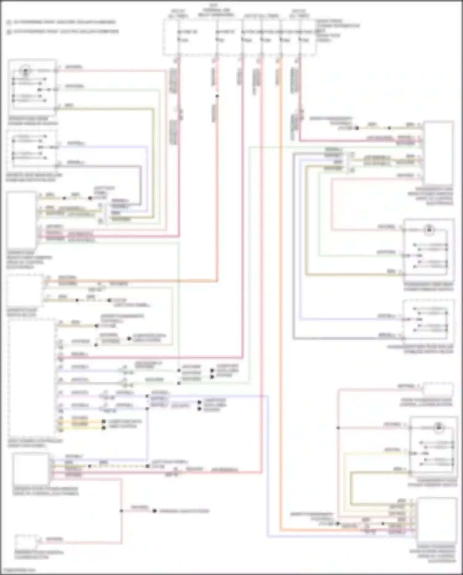 Wiring diagram fuse 24 for BMW 8 series G14/G15 (2018-2022) (2 of 2)