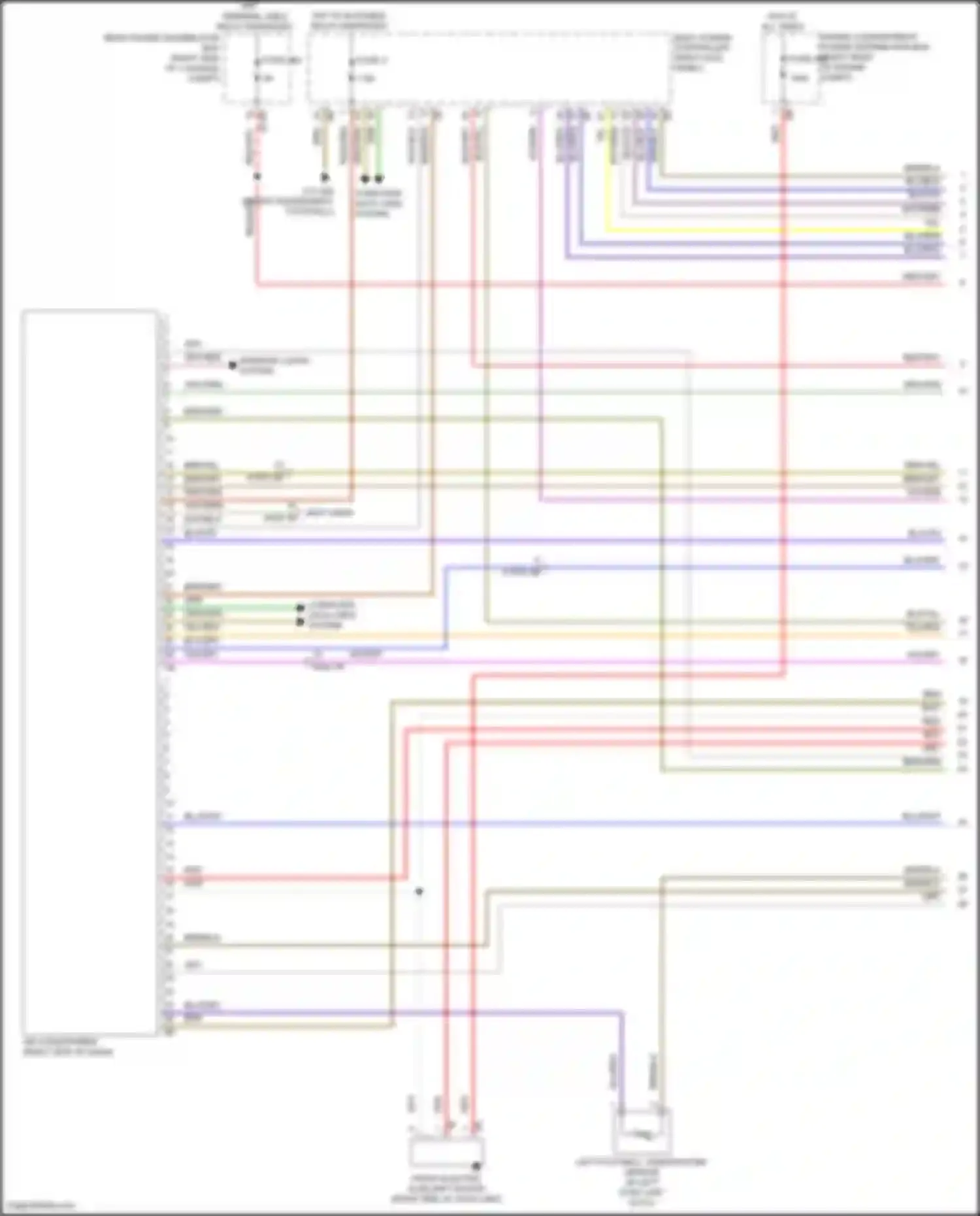 Wiring diagram fuse 402 for BMW 8 series G14/G15 (2018-2022) (2 of 3)