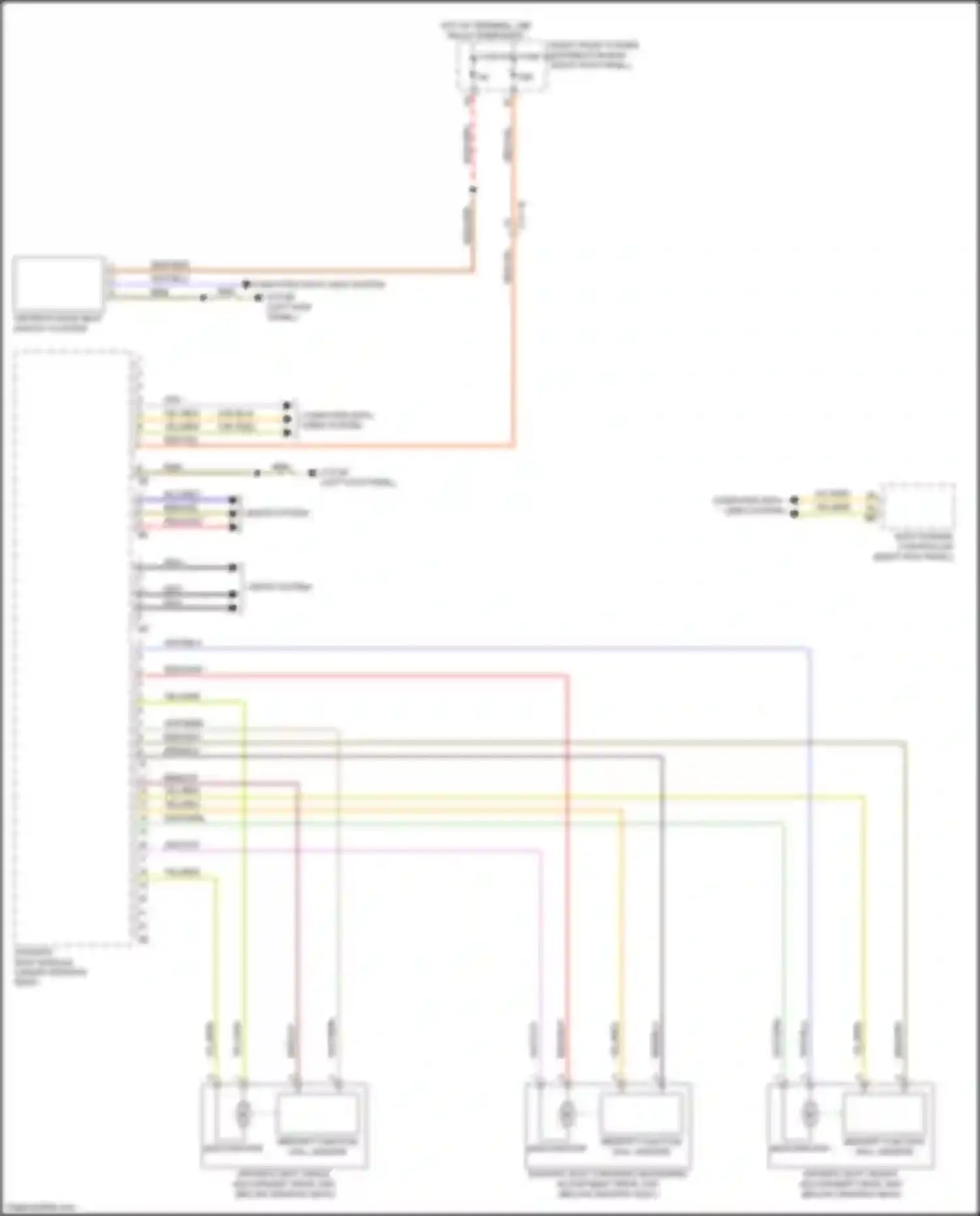 Wiring diagram fuse 67 for BMW 8 series G14/G15 (2018-2022) (3 of 8)