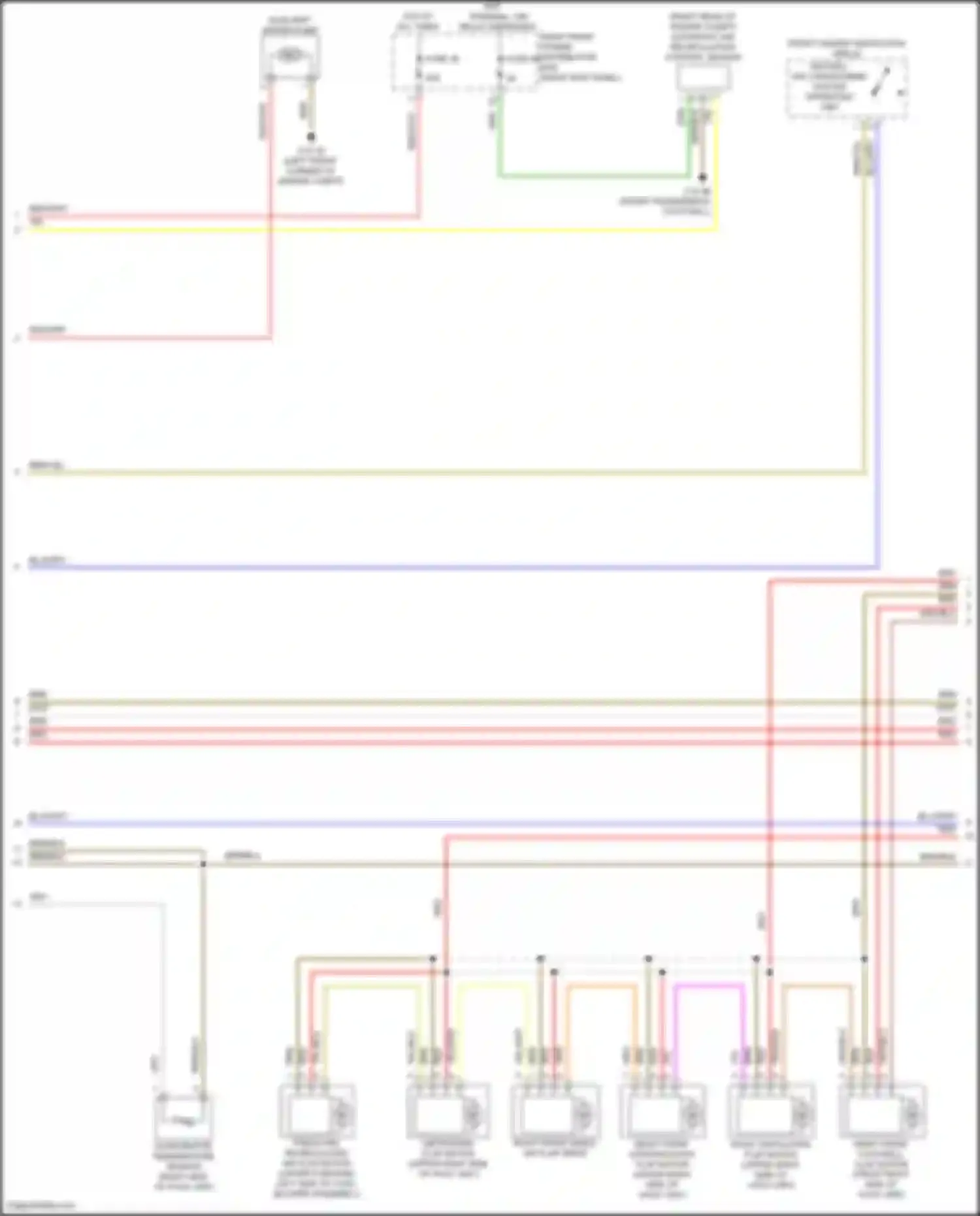 Wiring diagram fuse 80 for BMW 8 series G14/G15 (2018-2022) (1 of 3)