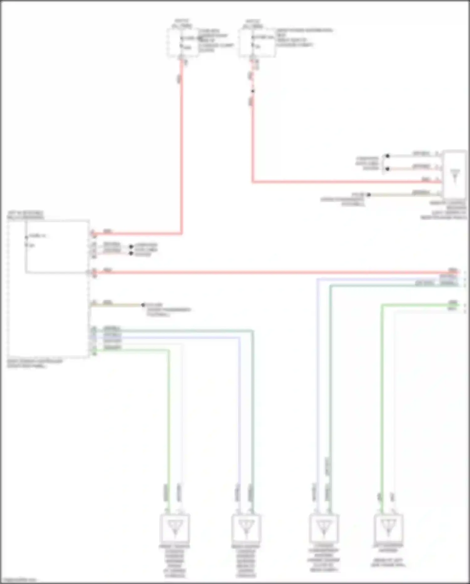 Wiring diagram fuse box for BMW 8 series G14/G15 (2018-2022) (1 of 22)