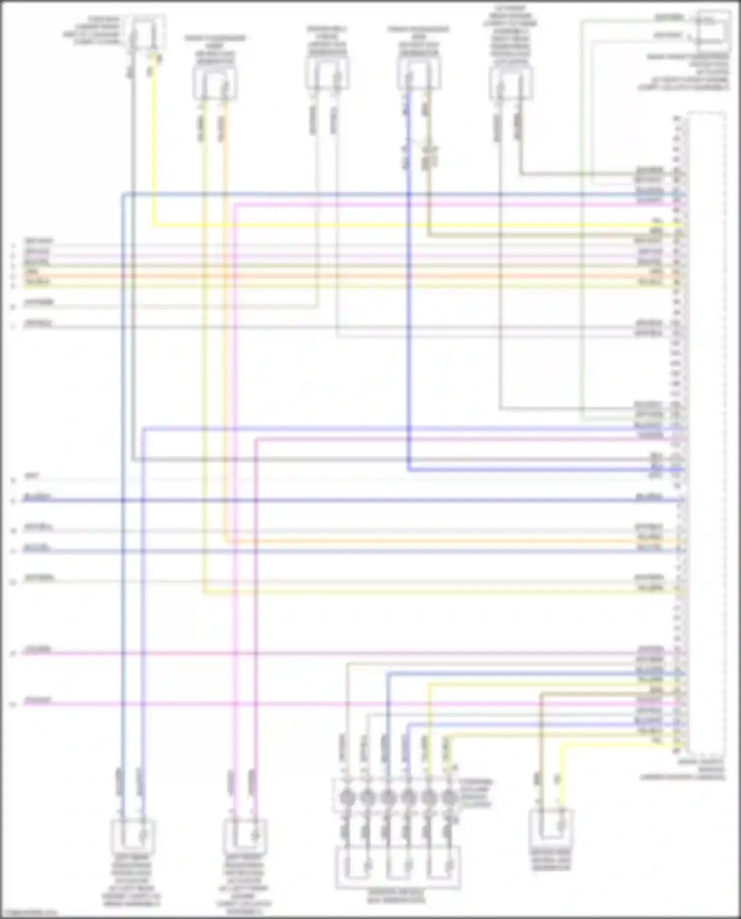 Wiring diagram gry/wht for BMW 8 series G14/G15 (2018-2022) (20 of 25)