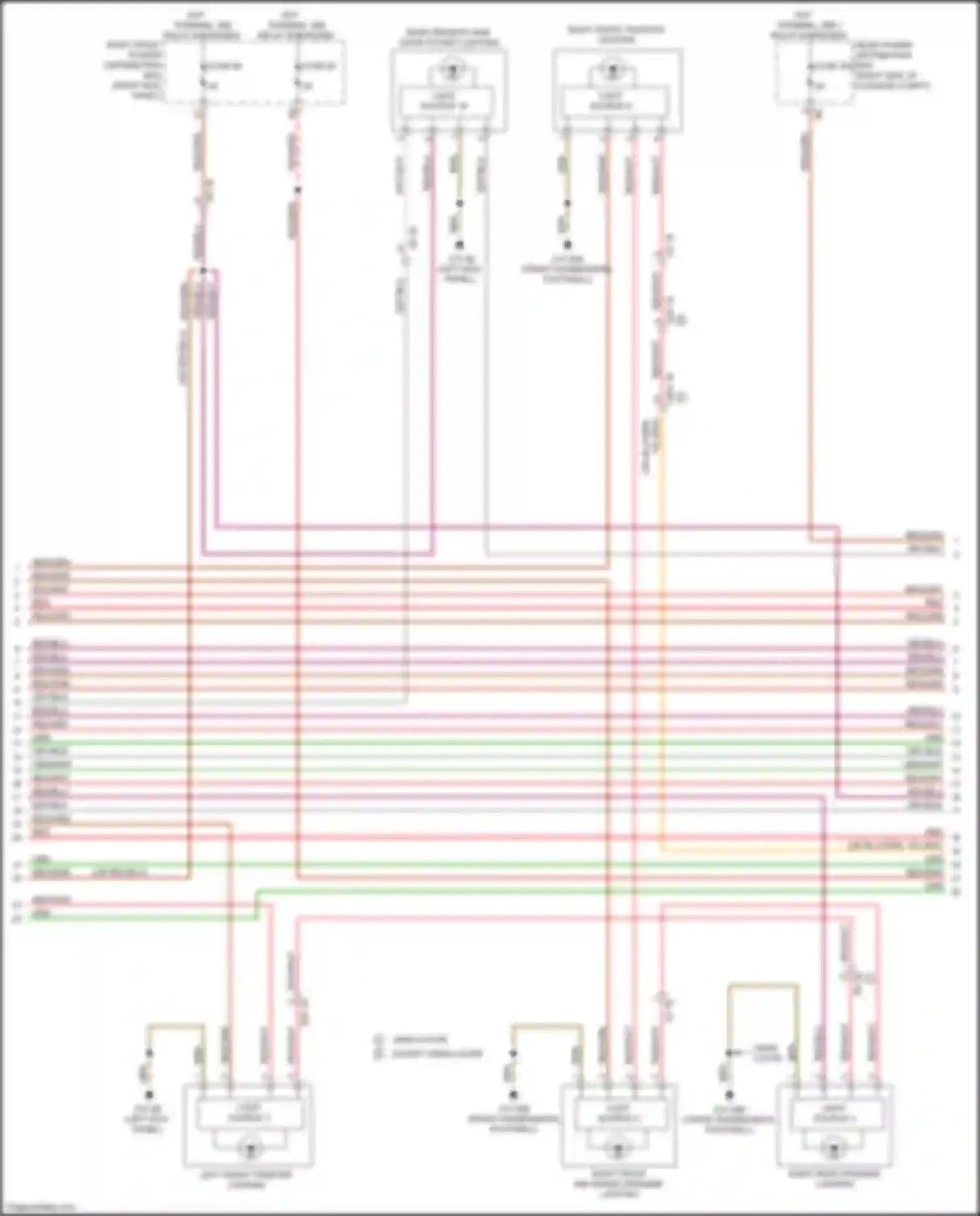 Wiring diagram red for BMW 8 series G14/G15 (2018-2022) (73 of 90)