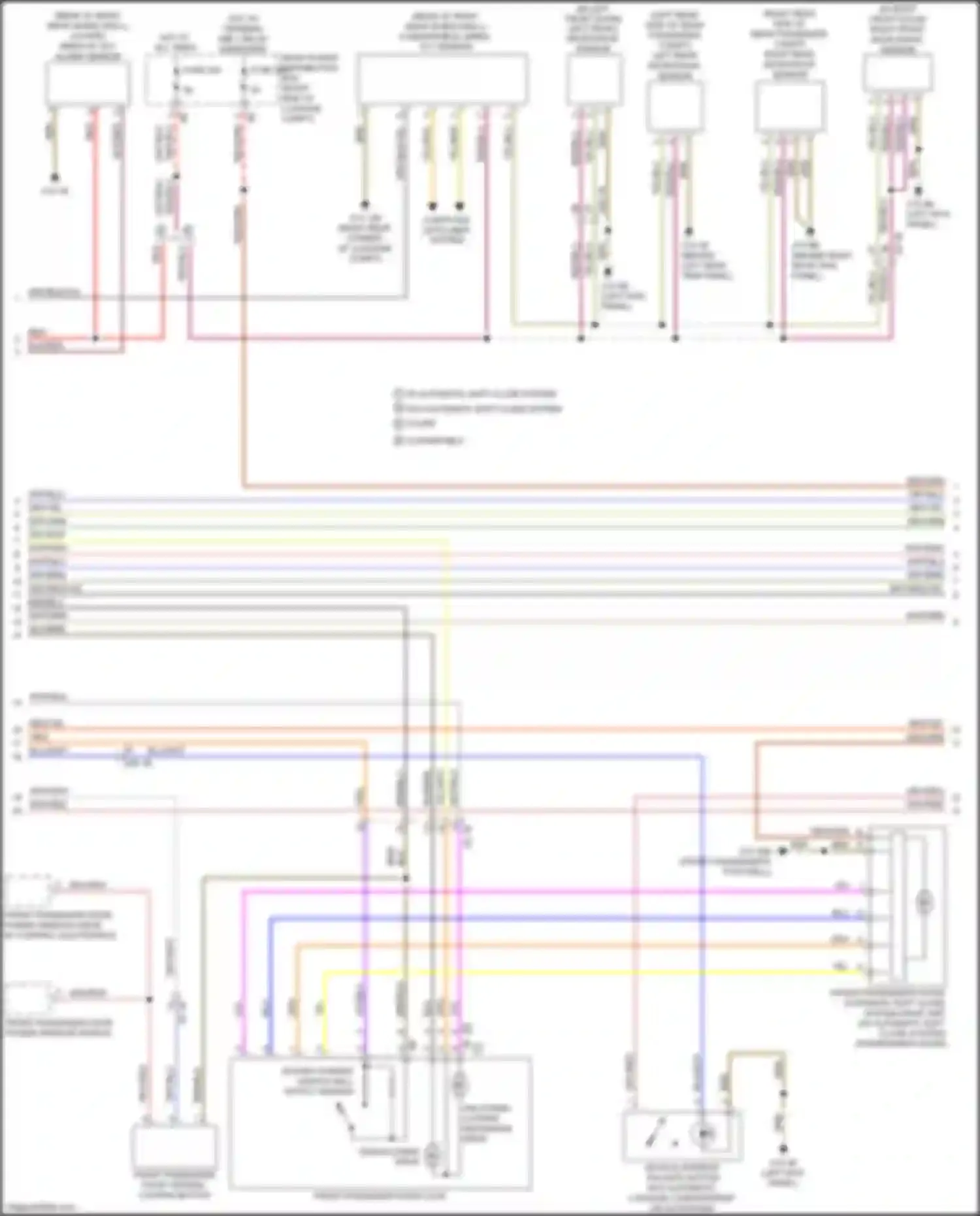 Wiring diagram red/blu for BMW 8 series G14/G15 (2018-2022) (1 of 37)