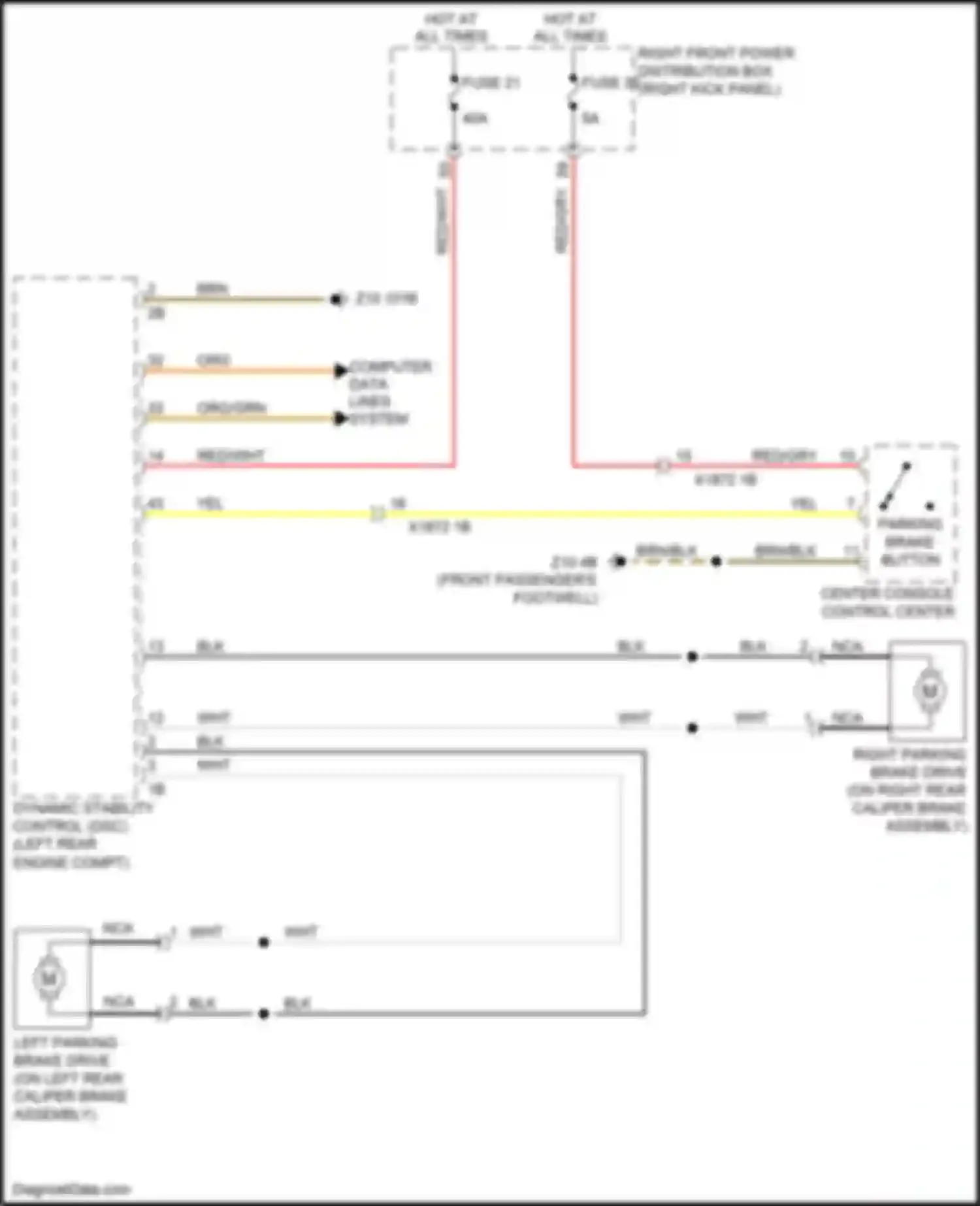 Wiring diagram red/gry for BMW 8 series G14/G15 (2018-2022) (10 of 37)