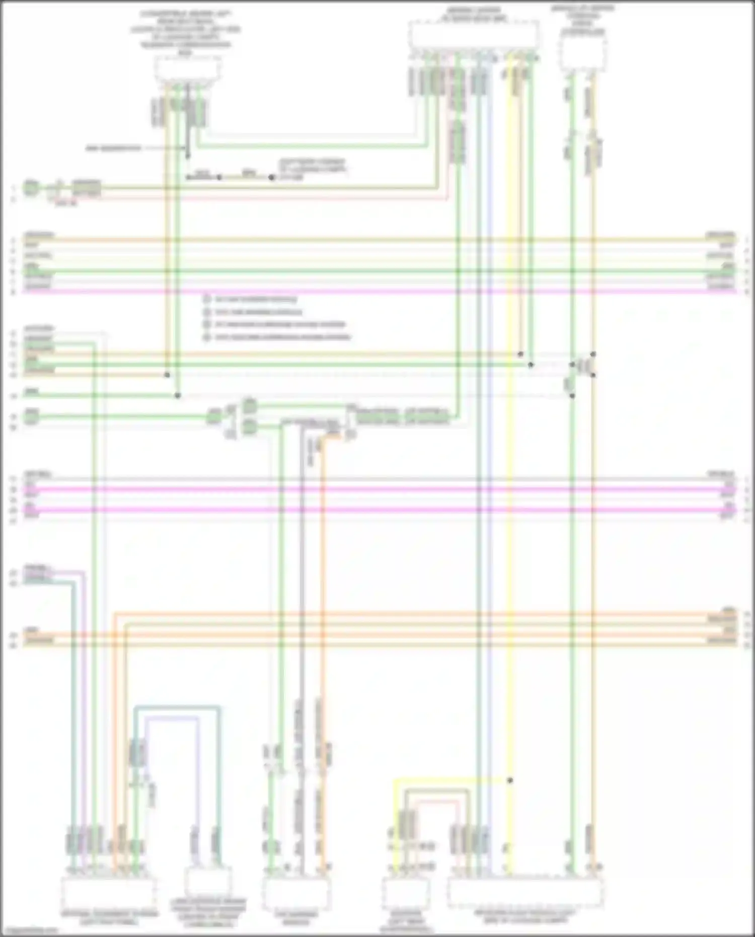 Wiring diagram vio/wht for BMW 8 series G14/G15 (2018-2022) (2 of 17)