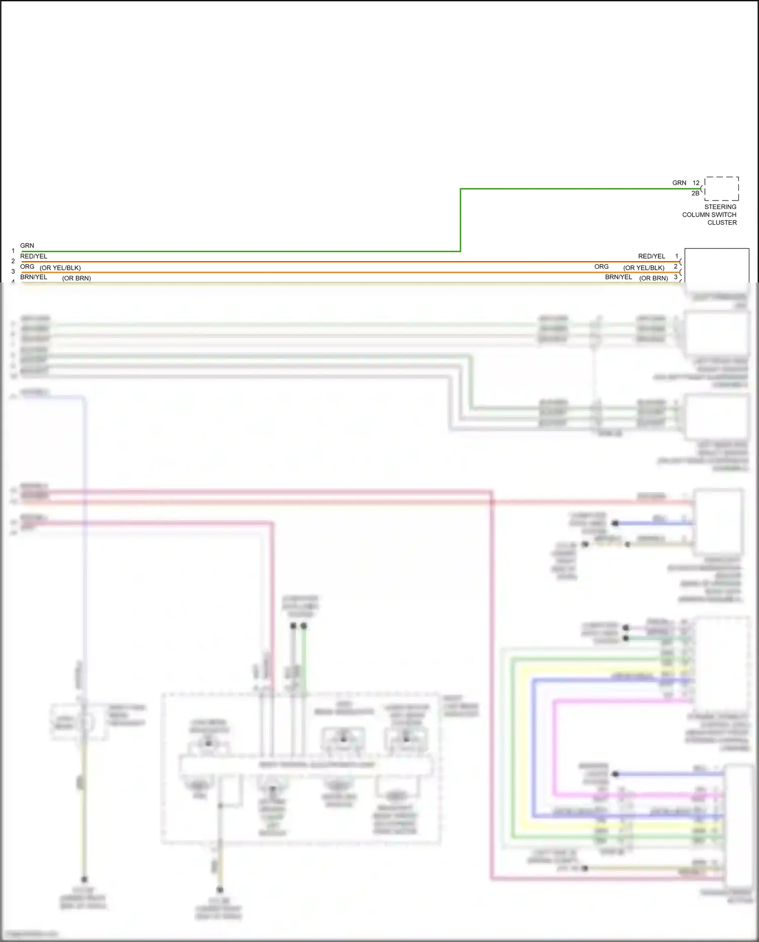BMW i3 I01 facelift (2017-2023) computer data lines system wiring diagram  (15 of 62)