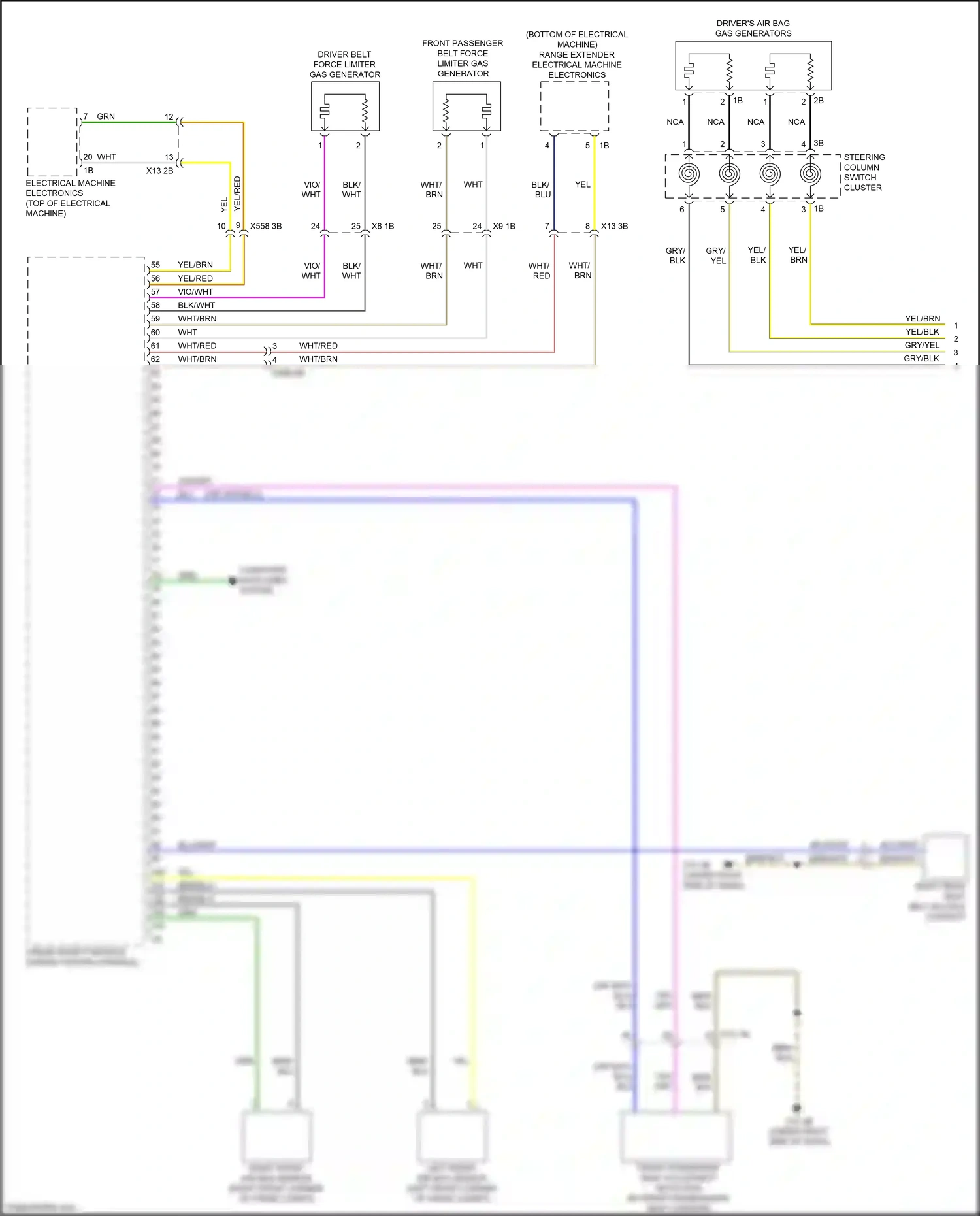 BMW i3 I01 facelift (2017-2023) electrical machine electronics wiring diagram  (5 of 8)
