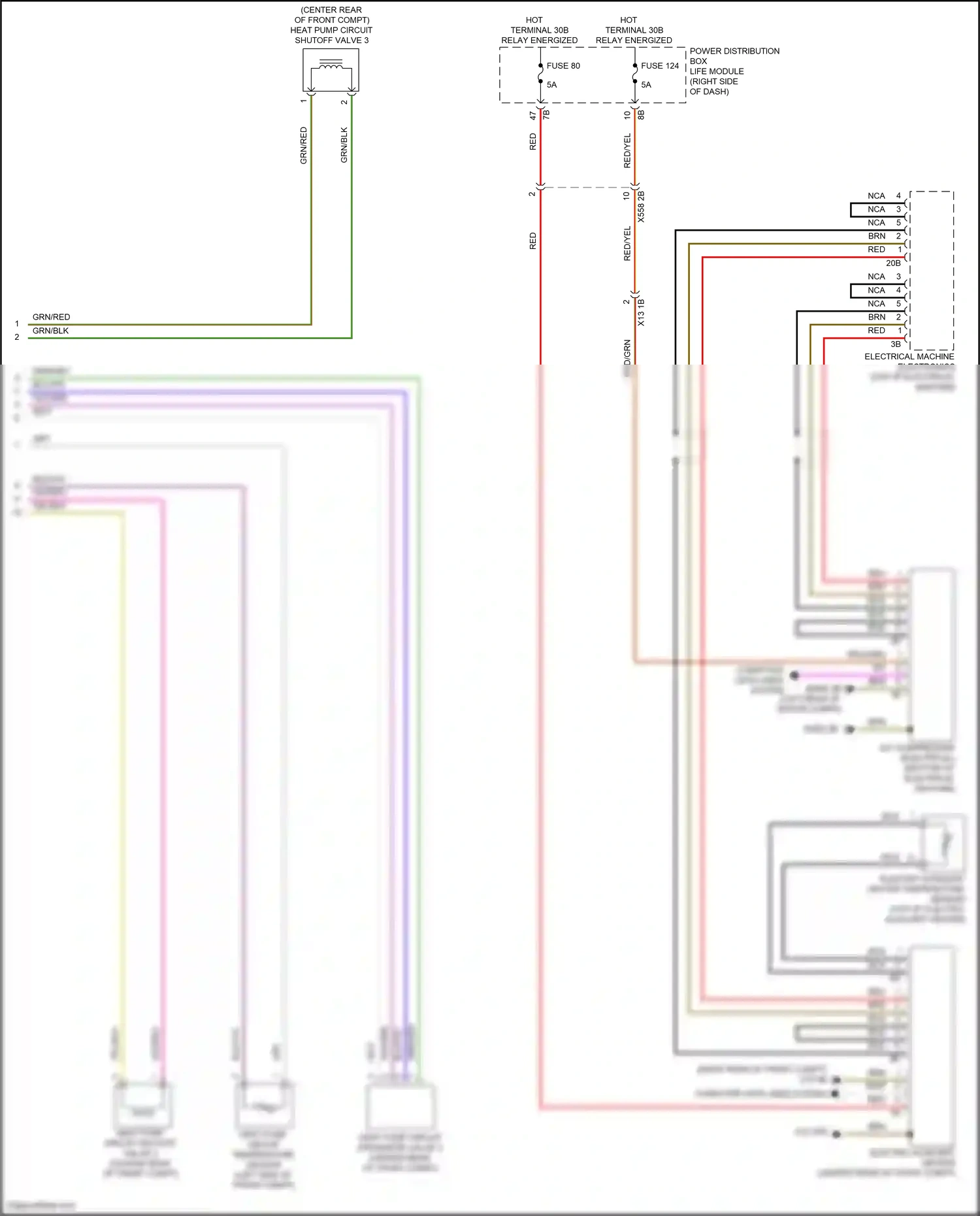 BMW i3 I01 facelift (2017-2023) electrical machine electronics wiring diagram  (3 of 8)