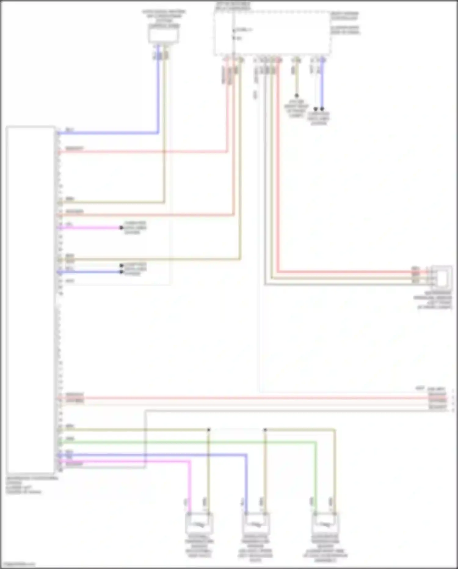 i3 BMW I01 (2013-2017): Automatic a/c circuit (1 of 3)