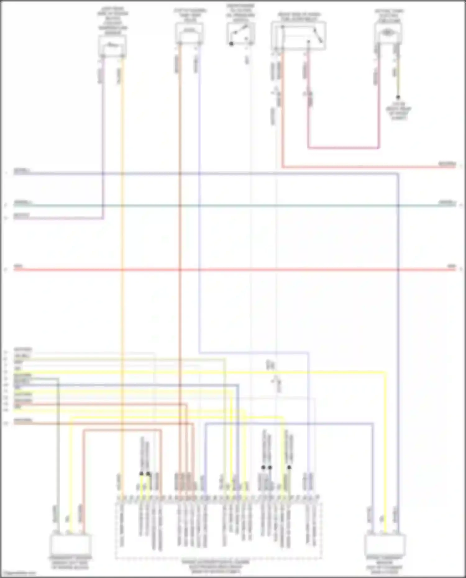 i3 BMW I01 (2013-2017): Wiring diagram engine performance electric (2 of 12)