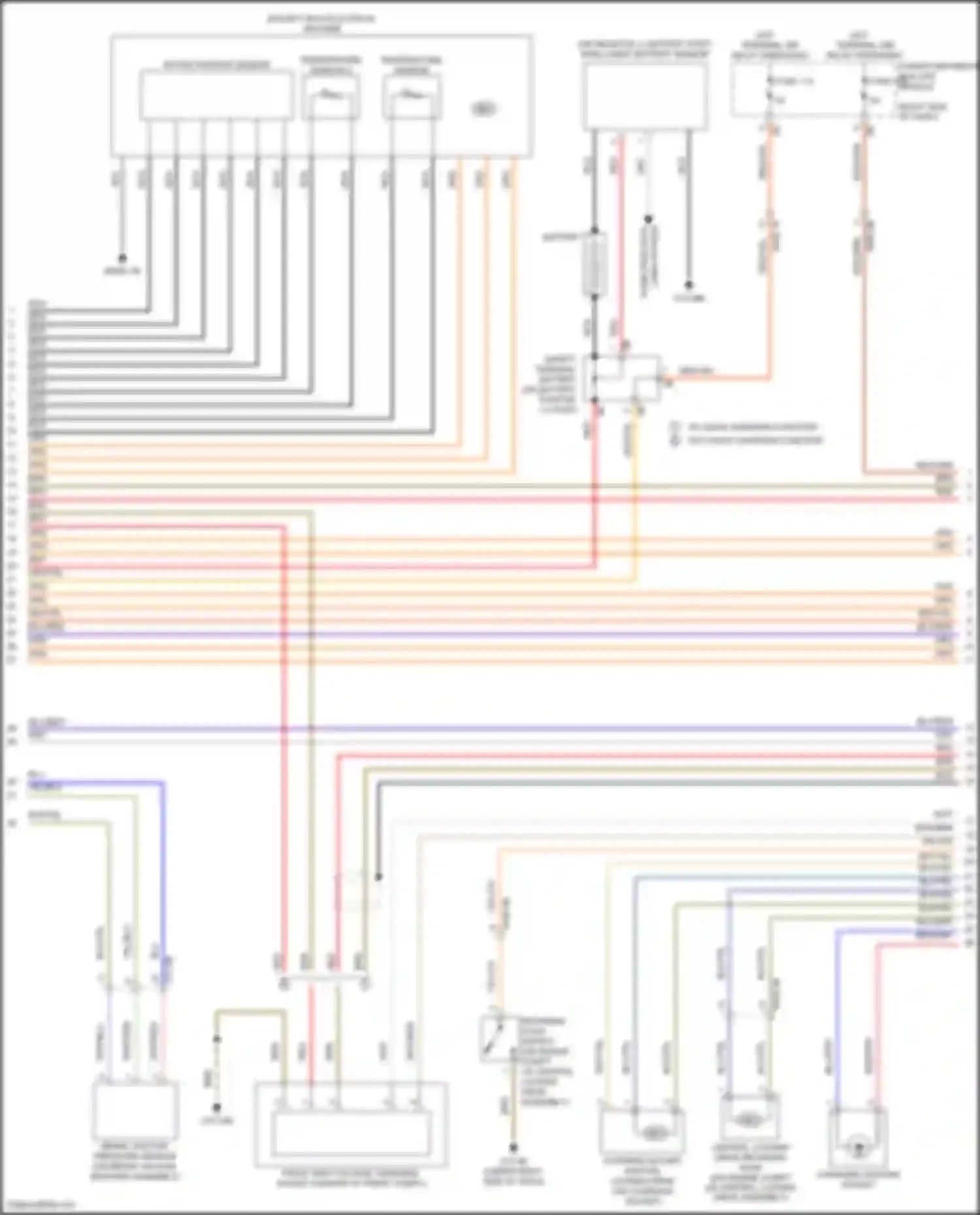 i3 BMW I01 (2013-2017): Wiring diagram engine performance electric (8 of 12)