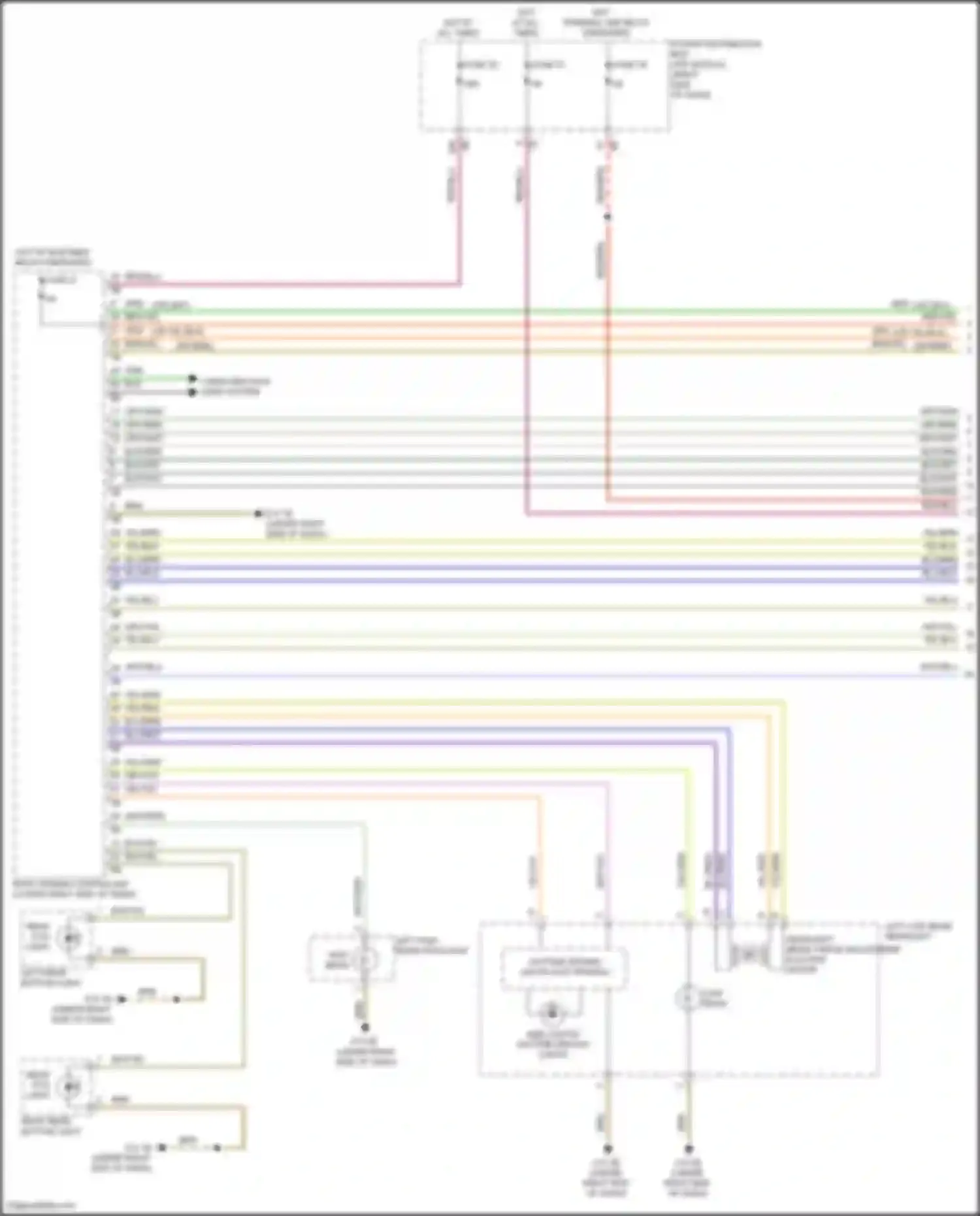 i3 BMW I01 (2013-2017): Headlights circuit, w/o led headlamps (1 of 2)