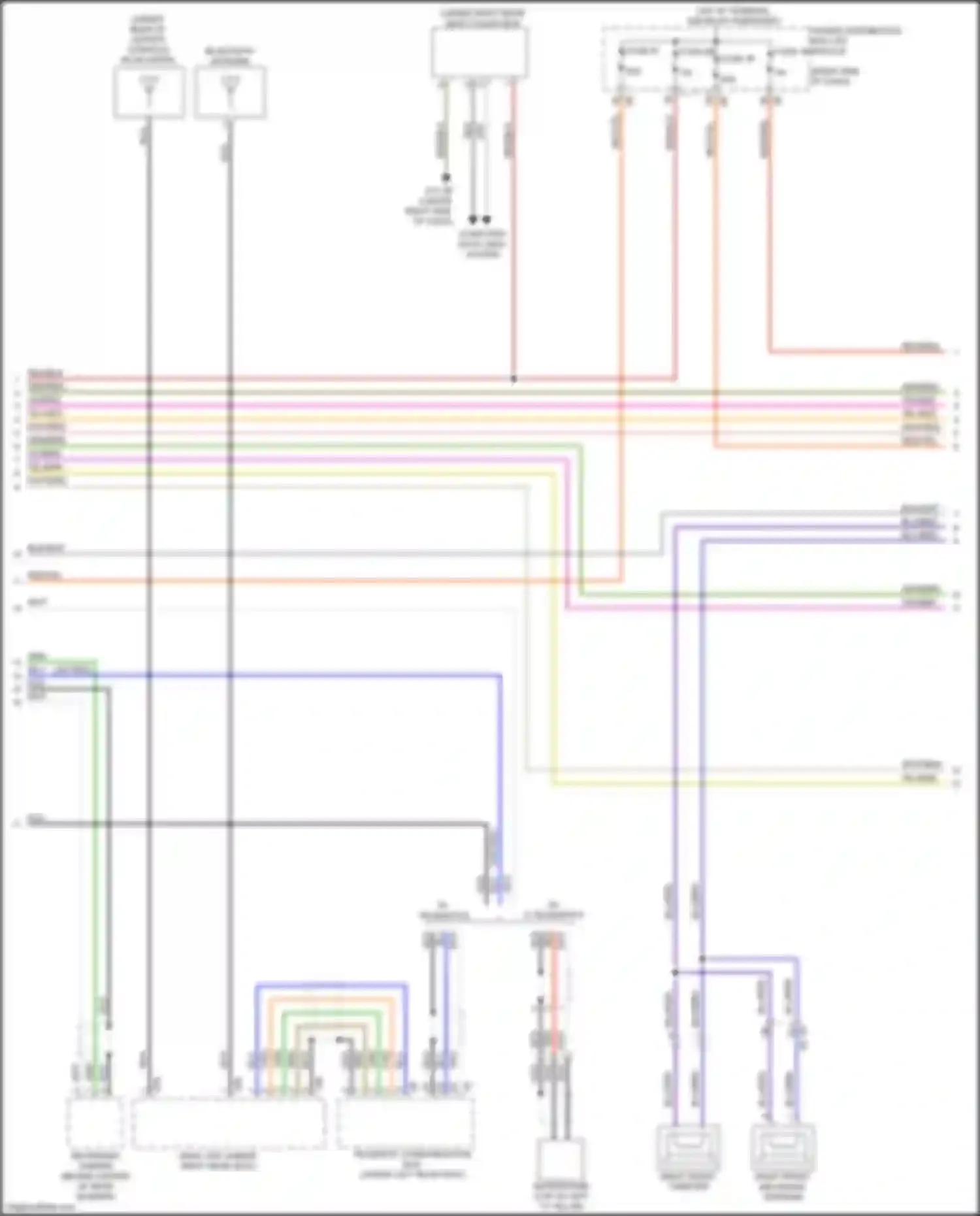 i3 BMW I01 (2013-2017): Navigation circuit, w/ hifi radio (2 of 3)
