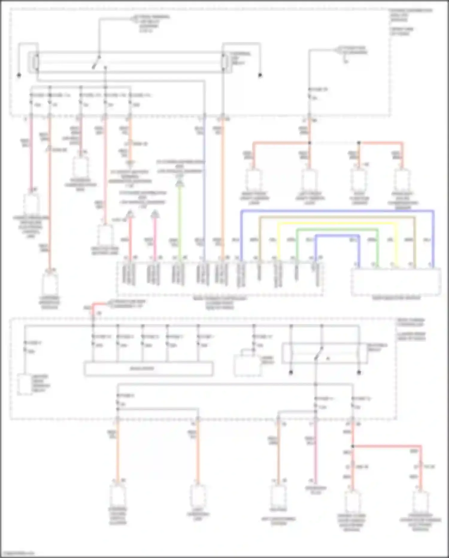 i3 BMW I01 (2013-2017): Power distribution circuit (3 of 3)