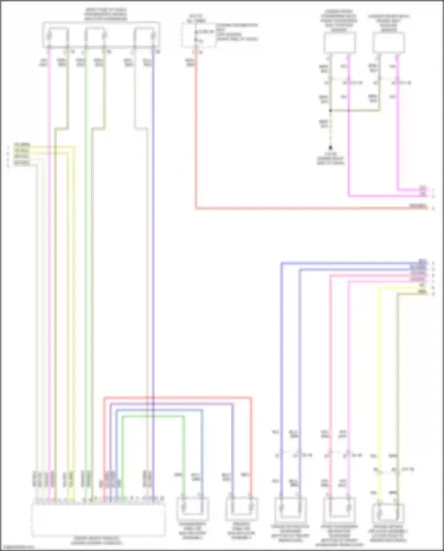 i3 BMW I01 (2013-2017): Supplemental restraints circuit (2 of 3)