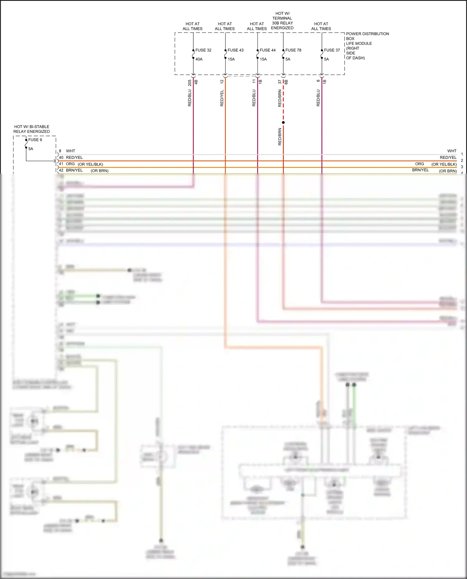 BMW i3 I01 (2013-2017) computer data lines system wiring diagram  (15 of 55)