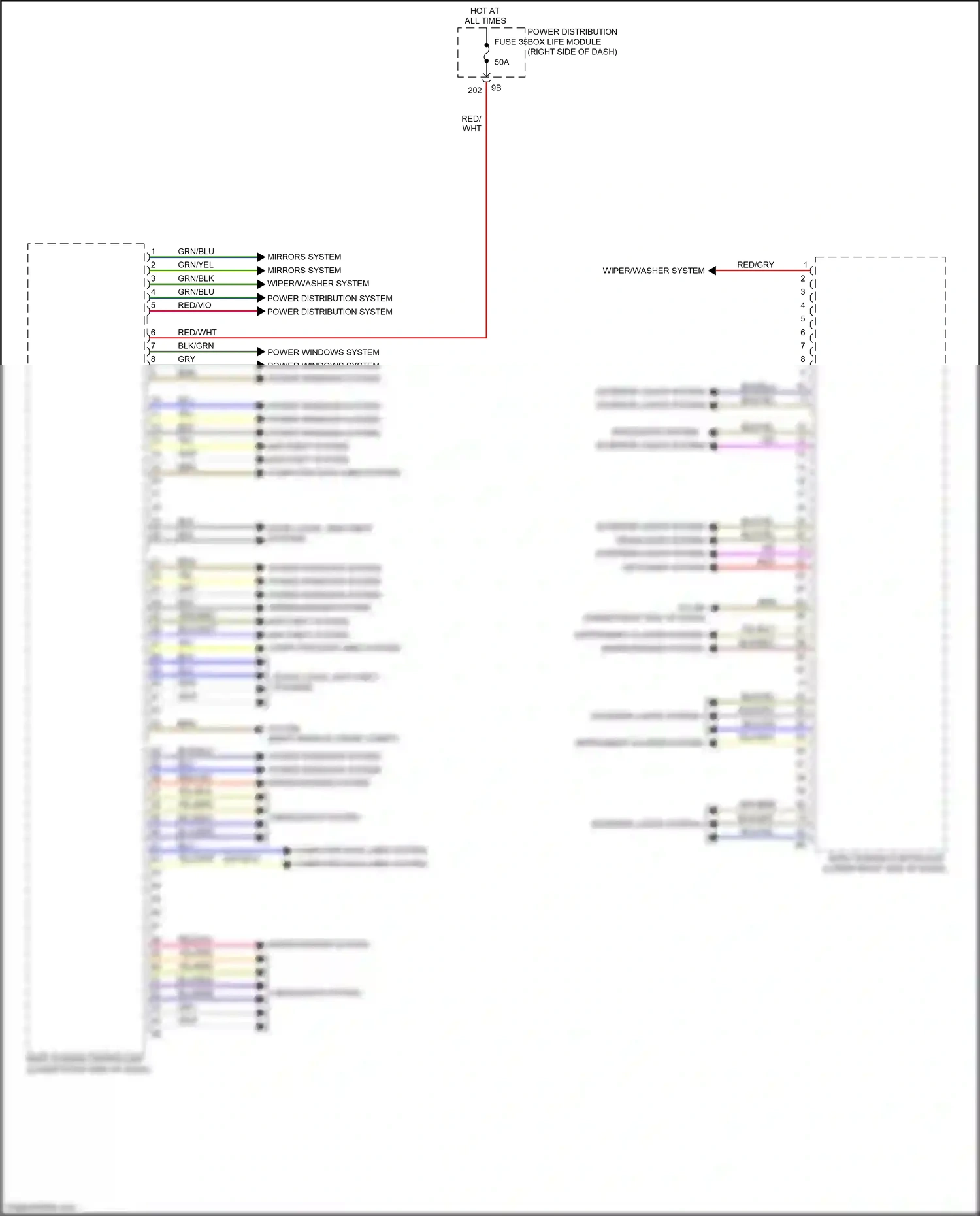 BMW i3 I01 (2013-2017) computer data lines system wiring diagram  (24 of 55)