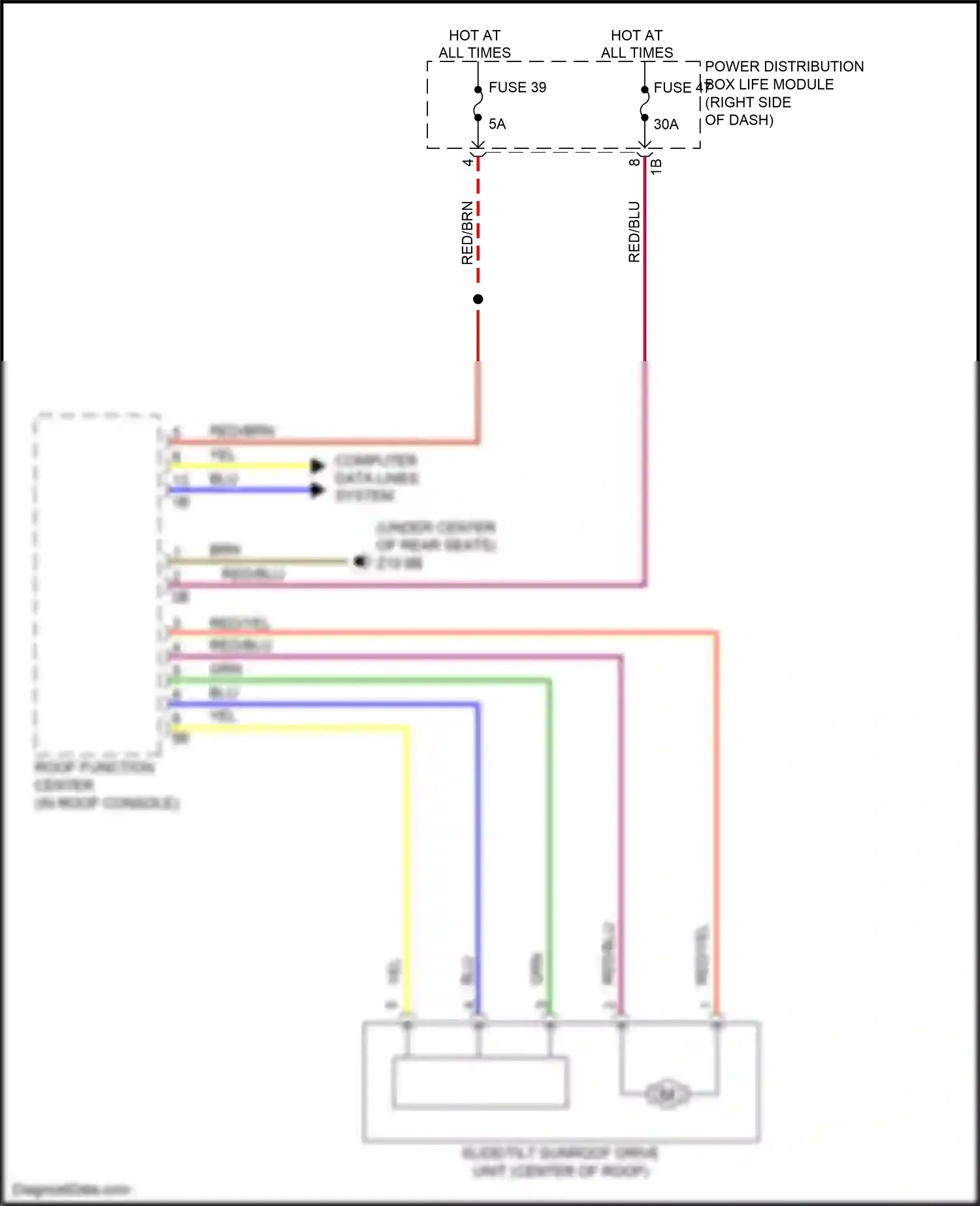 BMW i3 I01 (2013-2017) computer data lines system wiring diagram  (38 of 55)