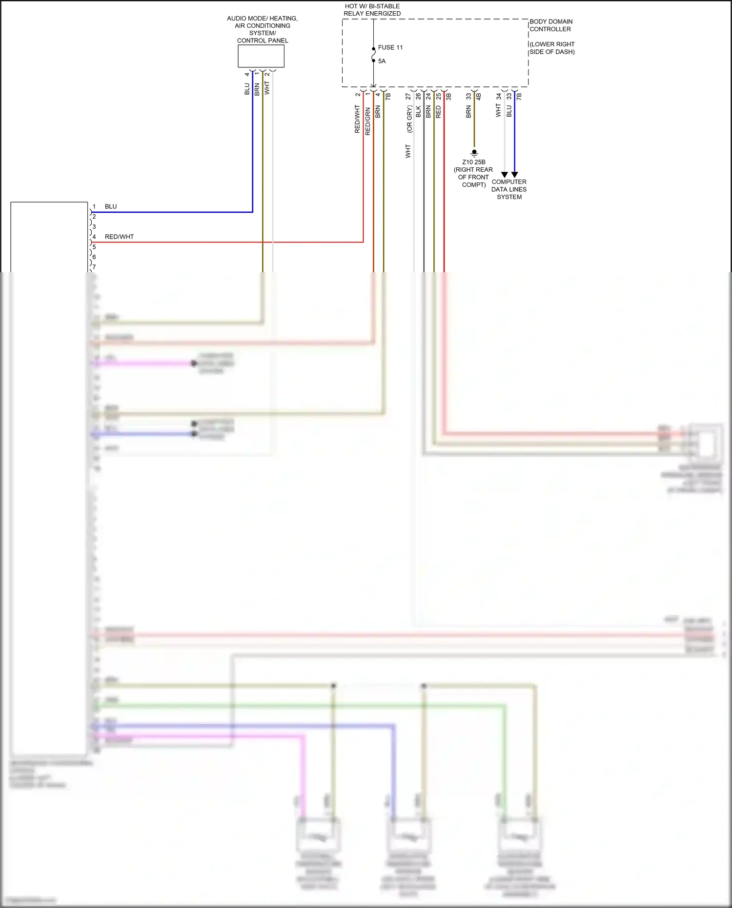 BMW i3 I01 (2013-2017) computer data lines system wiring diagram  (22 of 55)