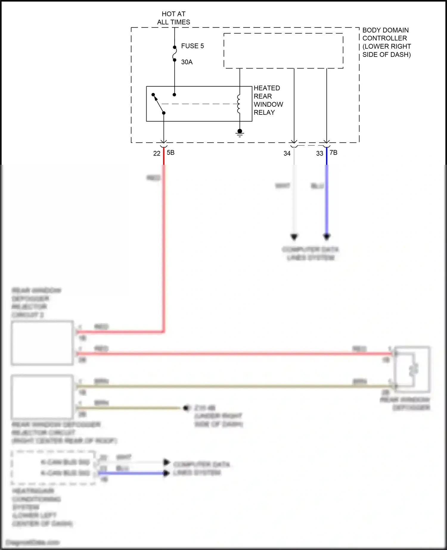 BMW i3 I01 (2013-2017) computer data lines system wiring diagram  (14 of 55)