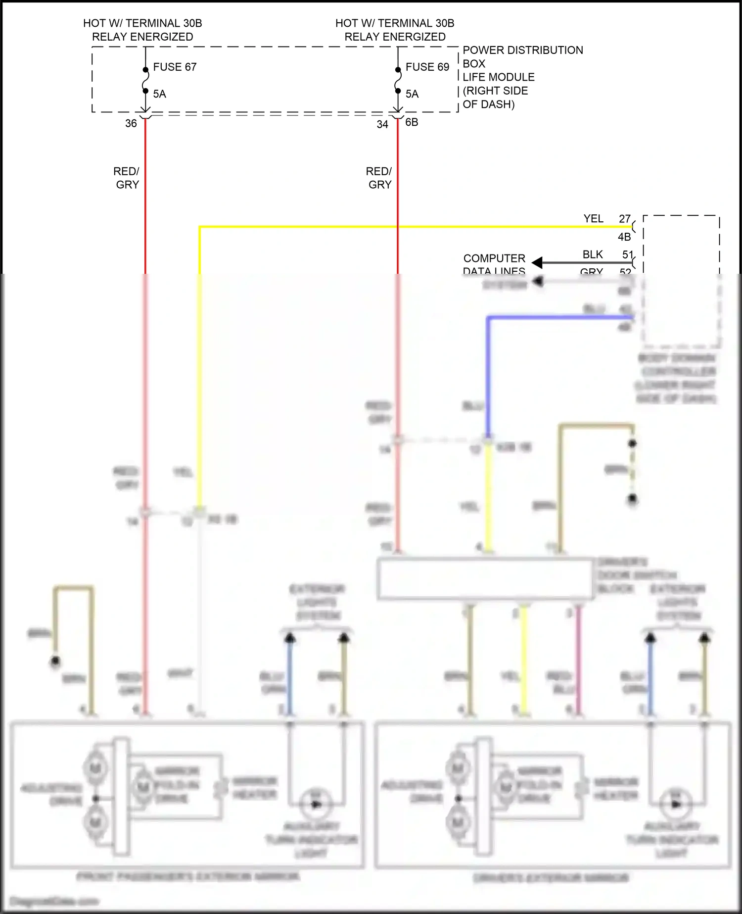 BMW i3 I01 (2013-2017) computer data lines system wiring diagram  (50 of 55)