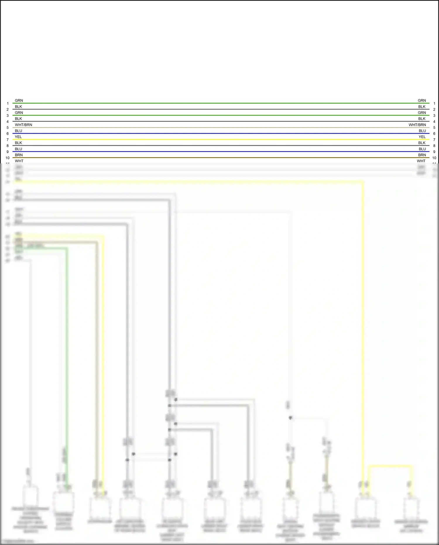 BMW i3 I01 (2013-2017) controller wiring diagram  (2 of 7)
