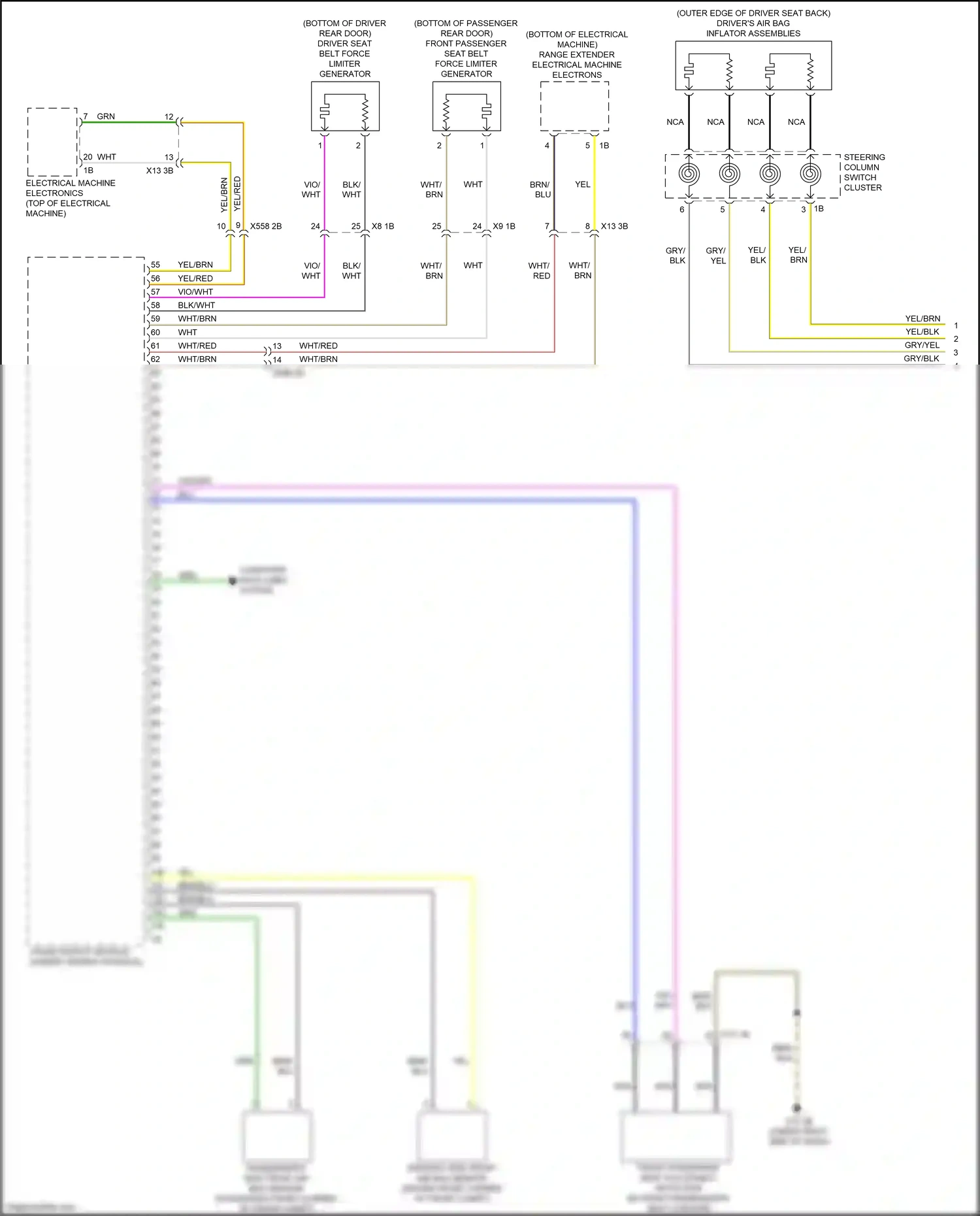 BMW i3 I01 (2013-2017) electrical machine electronics wiring diagram  (5 of 6)