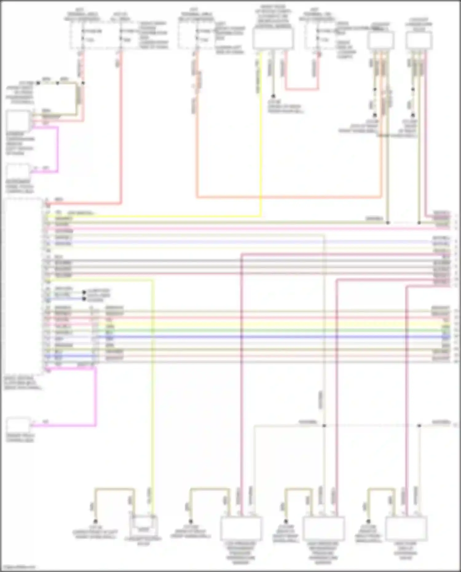 i5 BMW G60 (2023-2024): Automatic a/c circuit, 2 zone (1 of 5)