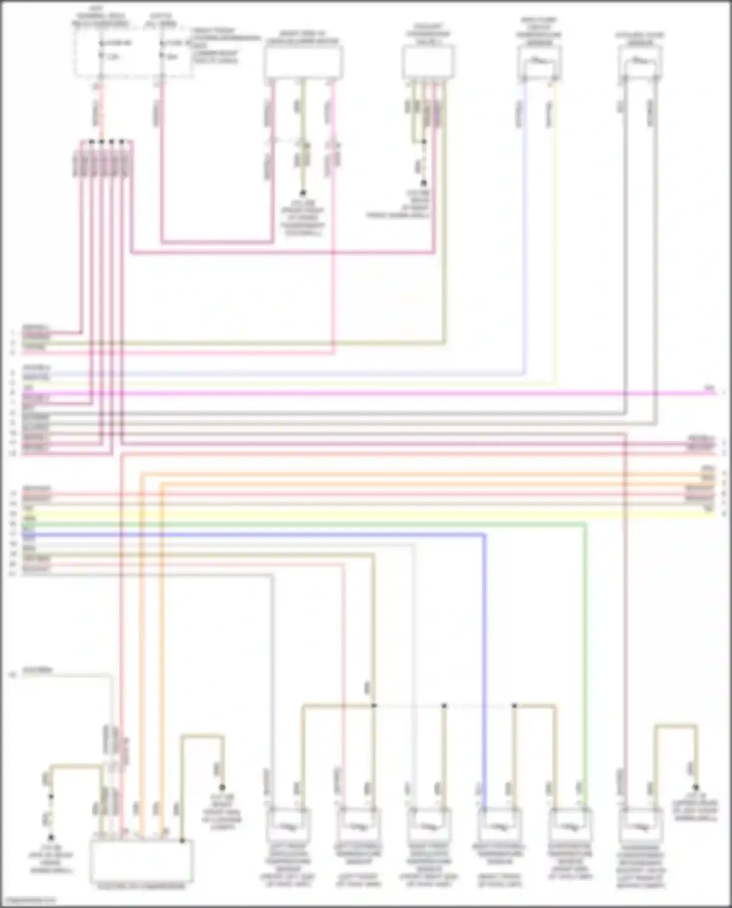 i5 BMW G60 (2023-2024): Automatic a/c circuit, 4 zone (2 of 5)