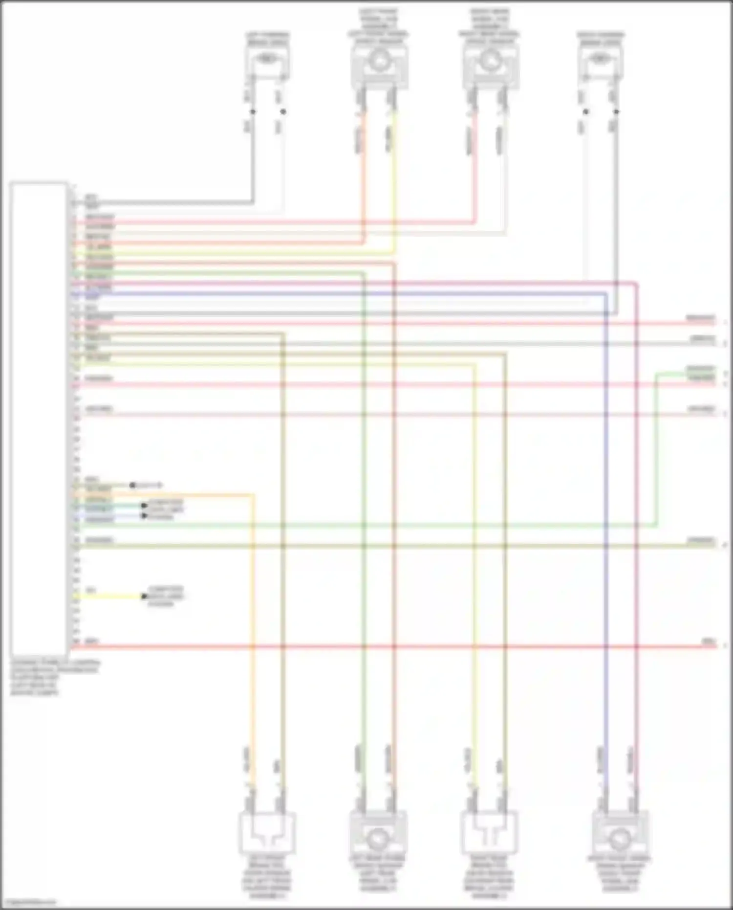 i5 BMW G60 (2023-2024): Anti-lock brakes circuit (1 of 2)