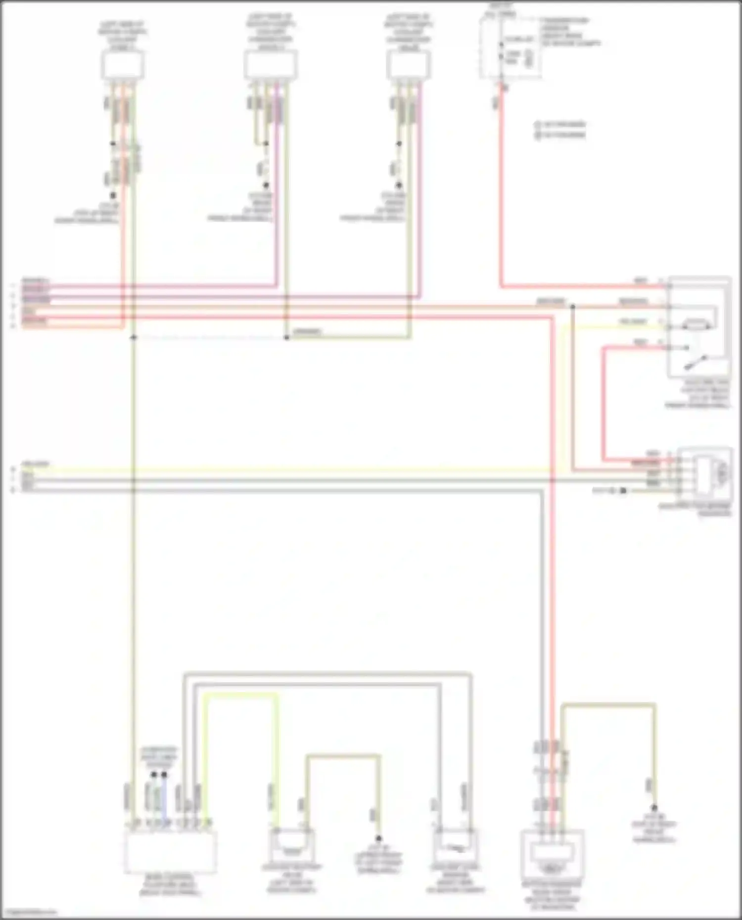 i5 BMW G60 (2023-2024): Cooling fan circuit (2 of 2)