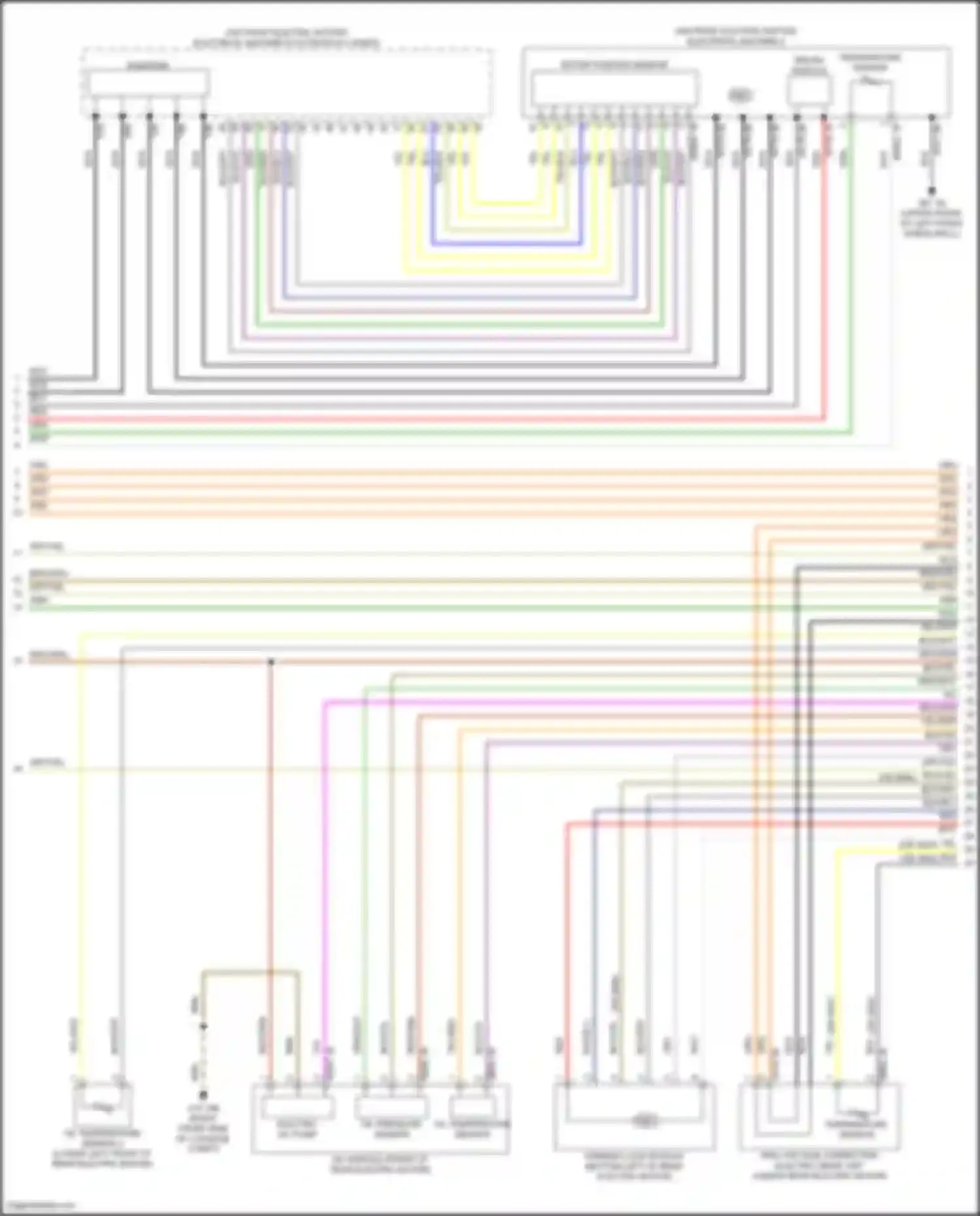 i5 BMW G60 (2023-2024): Wiring diagram engine performance electric (3 of 14)